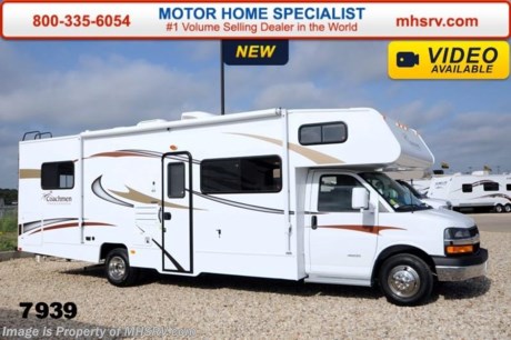 /TX 4/1/14 &lt;a href=&quot;http://www.mhsrv.com/coachmen-rv/&quot;&gt;&lt;img src=&quot;http://www.mhsrv.com/images/sold-coachmen.jpg&quot; width=&quot;383&quot; height=&quot;141&quot; border=&quot;0&quot;/&gt;&lt;/a&gt; &lt;object width=&quot;400&quot; height=&quot;300&quot;&gt;&lt;param name=&quot;movie&quot; value=&quot;//www.youtube.com/v/Up9m210doqE?version=3&amp;amp;hl=en_US&quot;&gt;&lt;/param&gt;&lt;param name=&quot;allowFullScreen&quot; value=&quot;true&quot;&gt;&lt;/param&gt;&lt;param name=&quot;allowscriptaccess&quot; value=&quot;always&quot;&gt;&lt;/param&gt;&lt;embed src=&quot;//www.youtube.com/v/Up9m210doqE?version=3&amp;amp;hl=en_US&quot; type=&quot;application/x-shockwave-flash&quot; width=&quot;400&quot; height=&quot;300&quot; allowscriptaccess=&quot;always&quot; allowfullscreen=&quot;true&quot;&gt;&lt;/embed&gt;&lt;/object&gt; MSRP $77,724. New 2014 Coachmen Freelander Model 28QB. This Class C RV measures approximately 30 feet 9 inches in length and features a tremendous amount of living &amp; storage area. Options include a back-up camera with stereo, stainless steel wheel inserts, valve stem extenders, TV w/DVD player, rear ladder, Travel easy Roadside Assistance, child safety net &amp; ladder, heated tank pads and the beautiful Glazed Maple wood. The Coachmen Freelander RV also features a Chevy 4500 series chassis, 6.0L Vortec V-8, 6-speed automatic transmission, 57 gallon fuel tank, the Azdel SuperLite composite sidewalls and more. For additional photos, details, videos &amp; SALE PRICE please visit Motor Home Specialist, the #1 Volume Selling Dealer in the World, at MHSRV .com or Call 800-335-6054. At Motor Home Specialist we DO NOT charge any prep or orientation fees like you will find at other dealerships. All sale prices include a 200 point inspection, interior &amp; exterior wash &amp; detail of vehicle, a thorough coach orientation with an MHS technician, an RV Starter&#39;s kit, a nights stay in our delivery park featuring landscaped and covered pads with full hook-ups and much more! Read From Thousands of Testimonials at MHSRV .com and See What They Had to Say About Their Experience at Motor Home Specialist. WHY PAY MORE?...... WHY SETTLE FOR LESS?