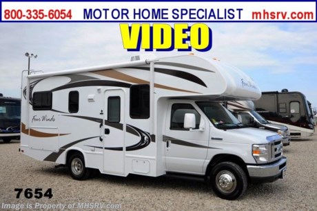 /MO 12/5/2013 &lt;a href=&quot;http://www.mhsrv.com/thor-motor-coach/&quot;&gt;&lt;img src=&quot;http://www.mhsrv.com/images/sold-thor.jpg&quot; width=&quot;383&quot; height=&quot;141&quot; border=&quot;0&quot; /&gt;&lt;/a&gt; YEAR END CLOSE-OUT! Purchase this unit anytime before Dec. 30th, 2013 and MHSRV will Donate $1,000 to Cook Children&#39;s. Complete details at MHSRV .com or 800-335-6054. For the Lowest Price &amp; Largest Selection Visit Motor Home Specialist, the #1 Volume Selling Dealer in the World!  &lt;object width=&quot;400&quot; height=&quot;300&quot;&gt;&lt;param name=&quot;movie&quot; value=&quot;//www.youtube.com/v/zb5_686Rceo?version=3&amp;amp;hl=en_US&quot;&gt;&lt;/param&gt;&lt;param name=&quot;allowFullScreen&quot; value=&quot;true&quot;&gt;&lt;/param&gt;&lt;param name=&quot;allowscriptaccess&quot; value=&quot;always&quot;&gt;&lt;/param&gt;&lt;embed src=&quot;//www.youtube.com/v/zb5_686Rceo?version=3&amp;amp;hl=en_US&quot; type=&quot;application/x-shockwave-flash&quot; width=&quot;400&quot; height=&quot;300&quot; allowscriptaccess=&quot;always&quot; allowfullscreen=&quot;true&quot;&gt;&lt;/embed&gt;&lt;/object&gt; #1 Thor Motor Coach Dealer in the World. MSRP $80,214. New 2014 Thor Motor Coach Four Winds Class C RV. Model 23U with Ford E-350 chassis &amp; Ford Triton V-10 engine. This unit measures approximately 24 feet 10 inches in length. Optional equipment includes heated holding tanks, wheel liners and a back up camera with monitor. The Four Winds Class C RV has an incredible list of standard features for 2014 including Mega exterior storage, auto transfer switch, a large TV with DVD player &amp; swivel, power windows and locks, double door refrigerator, skylight, roof A/C unit, 4000 Onan Micro Quiet generator, slick fiberglass exterior, patio awning, full extension drawer glides, roof ladder, bedspread &amp; pillow shams and much more. FOR ADDITIONAL INFORMATION &amp; PRODUCT VIDEO Please visit Motor Home Specialist at  MHSRV .com or Call 800-335-6054. At Motor Home Specialist we DO NOT charge any prep or orientation fees like you will find at other dealerships. All sale prices include a 200 point inspection, interior &amp; exterior wash &amp; detail of vehicle, a thorough coach orientation with an MHS technician, an RV Starter&#39;s kit, a nights stay in our delivery park featuring landscaped and covered pads with full hook-ups and much more! Read From Thousands of Testimonials at MHSRV .com and See What They Had to Say About Their Experience at Motor Home Specialist. WHY PAY MORE?...... WHY SETTLE FOR LESS?
