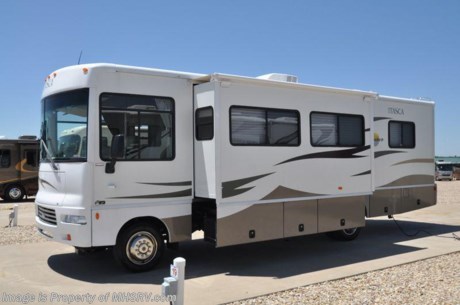 &lt;a href=&quot;http://www.mhsrv.com/other-rvs-for-sale/itasca-rv/&quot;&gt;&lt;img src=&quot;http://www.mhsrv.com/images/sold_itasca.jpg&quot; width=&quot;383&quot; height=&quot;141&quot; border=&quot;0&quot; /&gt;&lt;/a&gt;
Pre-Owned Motor Home Emergency 911 Inventory Reduction Sale. SOLD 08/03/09 - 2007 Itasca Sunova by Winnebago Industries, Model 30B. The Sunova features a slide-out room, the powerful 8.1L Chevrolet, Workhorse chassis, Onan generator, auto leveling jacks, 3-camera monitoring system, (2) TVs, DVD, Sirrius satellite ready radio with CD, Coleman A/C, Norcold refrigerator, patio awning, roof ladder, power step, wheel simulators, exterior stereo and speakers, fiberglass roof, slide-out awning toppers, cruise, tilt, cab fans, power mirrors with heat, microwave/convection, stove top, gas &amp; electric water heater, day/night shades, booth/sleeper, Fantastic vent, rear queen, lots of cabinet and closet space, private lavatory and more. Only 5K miles, very clean, non-smoker, serviced and fully detailed.