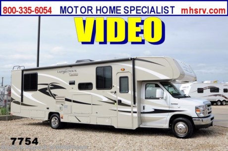 /CO 2/17/2014 &lt;a href=&quot;http://www.mhsrv.com/coachmen-rv/&quot;&gt;&lt;img src=&quot;http://www.mhsrv.com/images/sold-coachmen.jpg&quot; width=&quot;383&quot; height=&quot;141&quot; border=&quot;0&quot;/&gt;&lt;/a&gt; OVER-STOCKED CONSTRUCTION SALE at The #1 Volume Selling Motor Home Dealer in the World! Close-Out Pricing on Over 750 New Units and MHSRV Camper&#39;s Package While Supplies Last! Visit MHSRV .com or Call 800-335-6054 for complete details.  &lt;object width=&quot;400&quot; height=&quot;300&quot;&gt;&lt;param name=&quot;movie&quot; value=&quot;http://www.youtube.com/v/rQ-wZH4yVHA?version=3&amp;amp;hl=en_US&quot;&gt;&lt;/param&gt;&lt;param name=&quot;allowFullScreen&quot; value=&quot;true&quot;&gt;&lt;/param&gt;&lt;param name=&quot;allowscriptaccess&quot; value=&quot;always&quot;&gt;&lt;/param&gt;&lt;embed src=&quot;http://www.youtube.com/v/rQ-wZH4yVHA?version=3&amp;amp;hl=en_US&quot; type=&quot;application/x-shockwave-flash&quot; width=&quot;400&quot; height=&quot;300&quot; allowscriptaccess=&quot;always&quot; allowfullscreen=&quot;true&quot;&gt;&lt;/embed&gt;&lt;/object&gt; #1 Volume Selling Dealer in the World! MSRP $103,669. New 2014 Coachmen Leprechaun RV Model 319DSF is approximately 32 feet 6 inches in length. This beautiful class C motor home features the 50th Anniversary package which includes high gloss carmel colored fiberglass sidewalls, carmel fiberglass running boards &amp; fender skirts, tinted windows, fiberglass counter tops, rear ladder, upgraded sofa, child safety net and ladder (N/A with front entertainment center), back up camera &amp; monitor, power awning, 50 gallon fresh water, 5,000 lb. hitch &amp; wire, slide-out awnings, glass shower door, Onan generator, 80&quot; long bed, night shades, roller bearing drawer glides and Azdel Composite sidewalls. Additional features include molded front cap, spare tire, swivel driver &amp; passenger seats, exterior privacy windshield cover, exterior camp kitchen, electric fireplace, 15,000 BTU A/C with heat pump, air assist suspension, large LED TV on electric lift, exterior entertainment center, bedroom TV/DVD, and the Leprechaun Luxury Package featuring side view cameras, leatherette driver &amp; passenger seat covers, heated &amp; remote mirrors, convection microwave, wood grain dash appliqu&#233;, upgraded Serta mattress, 6 gallon gas/electric water heater, dual coach batteries, cabover &amp; bedroom power roof vent, and heated tank pads. Call MOTOR HOME SPECIALIST at 800-335-6054 or Visit MHSRV .com for Additional details &amp; Product Video. At Motor Home Specialist we DO NOT charge any prep or orientation fees like you will find at other dealerships. All sale prices include a 200 point inspection, interior &amp; exterior wash &amp; detail of vehicle, a thorough coach orientation with an MHS technician, an RV Starter&#39;s kit, a nights stay in our delivery park featuring landscaped and covered pads with full hook-ups and much more! Read From Thousands of Testimonials at MHSRV .com and See What They Had to Say About Their Experience at Motor Home Specialist. WHY PAY MORE?...... WHY SETTLE FOR LESS?