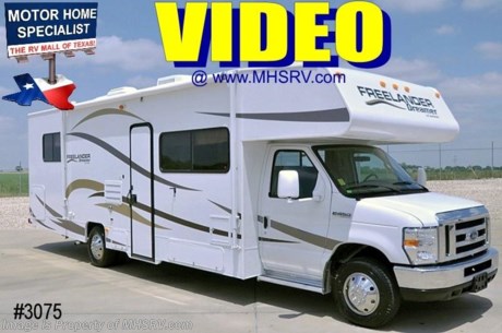 &lt;a href=&quot;http://www.mhsrv.com/inventory_mfg.asp?brand_id=113&quot;&gt;&lt;img src=&quot;http://www.mhsrv.com/images/sold-coachmen.jpg&quot; width=&quot;383&quot; height=&quot;141&quot; border=&quot;0&quot; /&gt;&lt;/a&gt;
New RV Emergency 911 Inventory Reduction Sale.  RV Sold to Oklahoma 08/25/09 - New 2010 Coachmen Freelander Dreamer 30QB w/slide-out room, 1,132 Miles, Motor Home Specialist upgrade package includes a large 26&quot; LCD TV in living room, touch screen GPS, R-4 automatic satellite dish and bedroom LCD TV w/DVD player on swivel arm. Additional features include: Ford V-10 engine, E-450 Super Duty chassis, running boards, PPG dent resistant sidewalls, patio awning, slide-out room awning topper, huge rear exterior storage area with rear access and (2) side swing access doors, 5000lb hitch, Onan 4000 quiet generator, Sirrius satellite ready radio w/CD, PW, PDL, cruise/tilt, cab A/C &amp; heat, dual safety airbags, cab-over sleeper, LCD TV on swing arm, DVD player, booth dinette/sleeper with (4) seatbelts and storage area, sofa/sleeper with (3) seatbelts, rear queen bed, private commode w/sink, separate shower w/skylight, refrigerator, microwave, 3-burner range, ducted roof A/C, lots of cabinet &amp; closet storage, full linoleum flooring, (4) roof vents &amp; more. Sale price includes all rebates and incentives that may apply unless otherwise specified. 