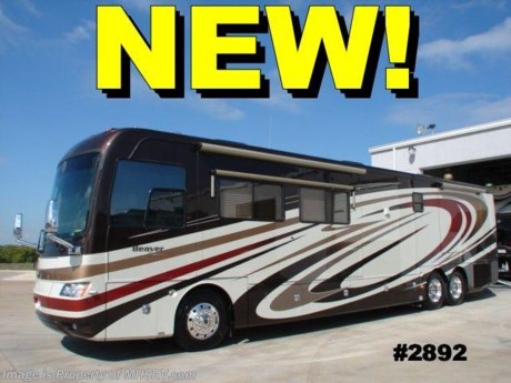 &lt;a href=&quot;http://www.mhsrv.com/other-rvs-for-sale/beaver-rv/&quot;&gt;&lt;img src=&quot;http://www.mhsrv.com/images/sold-beaver.jpg&quot; width=&quot;383&quot; height=&quot;141&quot; border=&quot;0&quot; /&gt;&lt;/a&gt;
New RV Emergency 911 Inventory Reduction Sale. SOLD 07/10/09 - 2009 Beaver Contessa by Monaco, 425 HP, 42&#39; Tag Axle. This unit has been equipped with the optional air leveling system, full pass thru slide out cargo tray, GPS navigation, 3-Camera Monitoring System, 2-door refrigerator with water and ice in the door, Stainless steel package, central vacuum, DVD in Bedroom, ceiling fan, full tile floor in living room, stack washer/dryer, king bed with air controlled comfort, leather sofa, Leather Loveseat, 2000 watt Pure Sine wave inverter, power water hose reel, bedroom window awning and RV Sani-con drainage system. The Contessa also features one of the most impressive lists of standard equipment in the industry including the 425HP Caterpillar diesel, Roadmaster 10 airbag chassis, full cushion air glide suspension, ABS braking system, ATC, seamless one piece fiberglass roof, one piece windshield, deluxe full body paint, , power pedals, VIP Smart Wheel, electric sun shades in cockpit, 32&quot; LCD TV in living room, home theater system with DVD, padded vinyl ceilings, 10,000 Onan diesel generator, power cord reel, (3) A/C units with heat pumps, dual pane glass, Aqua Hot heating system, Multi-plex lighting and much more. Sale price includes all rebates and incentives that may apply unless otherwise specified. 
