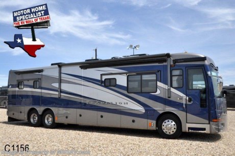 &lt;a href=&quot;http://www.mhsrv.com/other-rvs-for-sale/american-coach-rv/&quot;&gt;&lt;img src=&quot;http://www.mhsrv.com/images/sold-americancoach.jpg&quot; width=&quot;383&quot; height=&quot;141&quot; border=&quot;0&quot; /&gt;&lt;/a&gt;
Pre-Owned RV 2006 American Tradition 41&#39; with four slides, Caterpillar 400 hp diesel engine with a side mounted radiator, six speed Allison transmission, Spartan raised rail chassis with IFS, tag axle, 2000W inverter, Onan 10 KW quiet diesel generator on a power slide, Power Gear automatic leveling system, backup camera with audio, engine brake, air brakes, cruise control, tilt/telescoping wheel, smart wheel, power visors, CB radio, power mirrors with heat, Trip-Tek, power pedals, power window, six way power leather seats with foot rest on the passenger side, automatic stepwell cover, ceramic tile flooring, two TVs, surround sound system with DVD player, convection/microwave, gas stove top, dishwasher, four-door stainless steel refrigerator with ice maker, washer/dryer combo, private toilet, arctic package, dual pane glass, day/night shades, leather sofa sleeper, dinette table with chairs, two euro recliners, soft touch vinyl ceilings, 7&#39; ceilings, fantastic fan, ceiling fan, decorative ceiling feature, solid surface countertops, select comfort king bed, wardrobe closet, power patio awning, Hydro-Hot heating system, 2 slide-out cargo trays, 50 amp power cord reel, roof ladder, power enterance steps, side swing baggage doors, aluminum wheels, gravel shield, one-piece windshield, docking lights, exterior shower, exterior TV with stereo and speakers, fiberglass roof, solar panel, air horns, slide out awning toppers, KVH Trac-Vision satellite system, three ducted roof A/Cs with heat pumps, 19K miles and much more. 