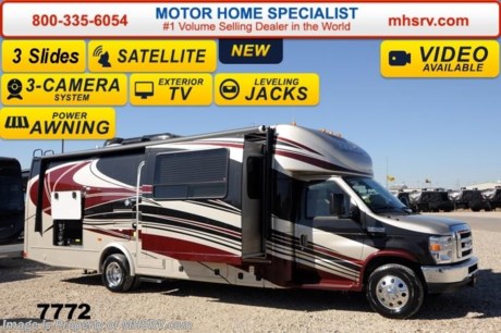 /TX 3/19/14  *SOLD*  Receive a $1,000 VISA Gift Card with purchase at The #1 Volume Selling Motor Home Dealer in the World! Offer expires March 31st, 2013. Visit MHSRV .com or Call 800-335-6054 for complete details.  &lt;object width=&quot;400&quot; height=&quot;300&quot;&gt;&lt;param name=&quot;movie&quot; value=&quot;http://www.youtube.com/v/-Vya5PXxXPg?version=3&amp;amp;hl=en_US&quot;&gt;&lt;/param&gt;&lt;param name=&quot;allowFullScreen&quot; value=&quot;true&quot;&gt;&lt;/param&gt;&lt;param name=&quot;allowscriptaccess&quot; value=&quot;always&quot;&gt;&lt;/param&gt;&lt;embed src=&quot;http://www.youtube.com/v/-Vya5PXxXPg?version=3&amp;amp;hl=en_US&quot; type=&quot;application/x-shockwave-flash&quot; width=&quot;400&quot; height=&quot;300&quot; allowscriptaccess=&quot;always&quot; allowfullscreen=&quot;true&quot;&gt;&lt;/embed&gt;&lt;/object&gt; MSRP $130,610. New 2014 Coachmen Concord 300TS 50th Anniversary W/3 Slide-out rooms. This luxury Class C RV measures approximately 30ft. 10in and includes the 50th anniversary package which features the Travel Easy Roadside Assistance, LED interior lighting, LED exterior lighting, 4KW Onan generator, 32&quot; TV/DVD player, back up monitor, power awning, upgraded countertops, heated remote exterior mirrors, power step, slide-out room toppers and a 5,000 lb. hitch. Additional options include removable carpet, power vent fan, automatic hydraulic leveling jacks, aluminum rims, swivel driver seat, swivel passenger seat, exterior privacy windshield cover, bedroom TV &amp; DVD player, King Dome Satellite System, Sirius satellite radio and the Concord Luxury Package which includes an exterior entertainment center, 2nd battery, side view cameras, 15,000 BTU A/C heat pump, heated tanks and upper tank gate valves. A few standard features include the Ford E-450 super duty chassis, Ride-Rite air assist suspension system, exterior speakers &amp; the Azdel super light composite sidewalls. FOR ADDITIONAL PHOTOS, DETAILS, BROCHURE, FACTORY WINDOW STICKER, VIDEOS and more please visit MHSRV .com or call 800-335-6054. At Motor Home Specialist we DO NOT charge any prep or orientation fees like you will find at other dealerships. All sale prices include a 200 point inspection, interior &amp; exterior wash &amp; detail of vehicle, a thorough coach orientation with an MHS technician, an RV Starter&#39;s kit, a nights stay in our delivery park featuring landscaped and covered pads with full hook-ups and much more! Read From Thousands of Testimonials at MHSRV .com and See What They Had to Say About Their Experience at Motor Home Specialist. WHY PAY MORE?...... WHY SETTLE FOR LESS?