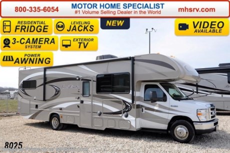 /TX 5/1/14 &lt;a href=&quot;http://www.mhsrv.com/thor-motor-coach/&quot;&gt;&lt;img src=&quot;http://www.mhsrv.com/images/sold-thor.jpg&quot; width=&quot;383&quot; height=&quot;141&quot; border=&quot;0&quot;/&gt;&lt;/a&gt; 2014 CLOSEOUT! Receive a $1,000 VISA Gift Card with purchase from Motor Home Specialist while supplies last!  &lt;object width=&quot;400&quot; height=&quot;300&quot;&gt;&lt;param name=&quot;movie&quot; value=&quot;//www.youtube.com/v/zb5_686Rceo?version=3&amp;amp;hl=en_US&quot;&gt;&lt;/param&gt;&lt;param name=&quot;allowFullScreen&quot; value=&quot;true&quot;&gt;&lt;/param&gt;&lt;param name=&quot;allowscriptaccess&quot; value=&quot;always&quot;&gt;&lt;/param&gt;&lt;embed src=&quot;//www.youtube.com/v/zb5_686Rceo?version=3&amp;amp;hl=en_US&quot; type=&quot;application/x-shockwave-flash&quot; width=&quot;400&quot; height=&quot;300&quot; allowscriptaccess=&quot;always&quot; allowfullscreen=&quot;true&quot;&gt;&lt;/embed&gt;&lt;/object&gt; For Lowest Price &amp; Largest Selection Visit the #1 Volume Selling Dealer in the World at MHSRV .com or Call 800-335-6054. MSRP $109,814. New 2014 Thor Motor Coach Four Winds Class C RV. Model 31W with Ford E-450 chassis, Ford Triton V-10 engine and measures approximately 32 feet 2 inches in length. The Four Winds 31W features the Premier Package which includes solid surface kitchen countertop with pressed dinette top, roller shades, power charging center for electronics, enclosed area for sewer tank valves, water filter system, LED ceiling lights, black tank flush, 30 inch over the range microwave and exterior speakers. Optional equipment includes the HD-Max exterior, cabover entertainment center with a 39&quot; TV/DVD &amp; Soundbar, exterior entertainment center, leatherette sofa, dual child safety tether, power attic fan in overhead bunk, upgraded 15,000 BTU A/C, spare tire, heated remote exterior mirrors with integrated side view cameras, power driver&#39;s chair, leatherette driver &amp; passenger chairs, cockpit carpet mat and wood dash applique. The Four Winds 31W Class C RV has an incredible list of standard features including power windows and locks, automatic hydraulic leveling jacks, second auxiliary battery, bedroom TV, 3 burner high output range top with oven, gas/electric water heater, holding tanks with heat pads, auto transfer switch, wheel liners, valve stem extenders, keyless entry, automatic electric patio awning, back-up monitor, double door refrigerator, roof ladder, 4000 Onan Micro Quiet generator, slick fiberglass exterior, full extension drawer glides, bedspread &amp; pillow shams and much more. FOR ADDITIONAL INFORMATION, BROCHURE, WINDOW STICKER, PHOTOS &amp; VIDEOS PLEASE VISIT MOTOR HOME SPECIALIST AT MHSRV .com or CALL 800-335-6054. At Motor Home Specialist we DO NOT charge any prep or orientation fees like you will find at other dealerships. All sale prices include a 200 point inspection, interior &amp; exterior wash &amp; detail of vehicle, a thorough coach orientation with an MHS technician, an RV Starter&#39;s kit, a nights stay in our delivery park featuring landscaped and covered pads with full hook-ups and much more! Read From Thousands of Testimonials at MHSRV .com and See What They Had to Say About Their Experience at Motor Home Specialist. WHY PAY MORE?...... WHY SETTLE FOR LESS?