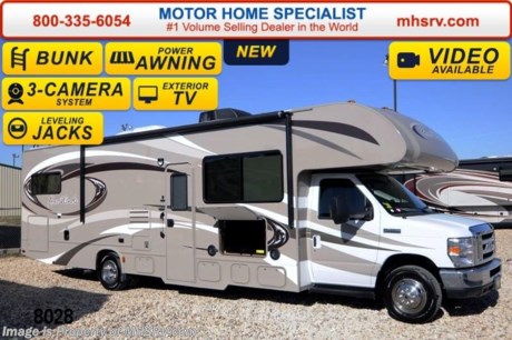 /WA 7/14 &lt;a href=&quot;http://www.mhsrv.com/thor-motor-coach/&quot;&gt;&lt;img src=&quot;http://www.mhsrv.com/images/sold-thor.jpg&quot; width=&quot;383&quot; height=&quot;141&quot; border=&quot;0&quot;/&gt;&lt;/a&gt; 2014 CLOSEOUT! Receive a $1,000 VISA Gift Card with purchase from Motor Home Specialist while supplies last and if you purchase now through July 31st, 2014 MHSRV will donate $1,000 to the Intrepid Fallen Heroes Fund adding to our now more than $265,000 already raised!   &lt;object width=&quot;400&quot; height=&quot;300&quot;&gt;&lt;param name=&quot;movie&quot; value=&quot;//www.youtube.com/v/zb5_686Rceo?version=3&amp;amp;hl=en_US&quot;&gt;&lt;/param&gt;&lt;param name=&quot;allowFullScreen&quot; value=&quot;true&quot;&gt;&lt;/param&gt;&lt;param name=&quot;allowscriptaccess&quot; value=&quot;always&quot;&gt;&lt;/param&gt;&lt;embed src=&quot;//www.youtube.com/v/zb5_686Rceo?version=3&amp;amp;hl=en_US&quot; type=&quot;application/x-shockwave-flash&quot; width=&quot;400&quot; height=&quot;300&quot; allowscriptaccess=&quot;always&quot; allowfullscreen=&quot;true&quot;&gt;&lt;/embed&gt;&lt;/object&gt; For Lowest Price &amp; Largest Selection Visit the #1 Volume Selling Dealer in the World at MHSRV .com or Call 800-335-6054. MSRP $110,077. New 2014 Thor Motor Coach Four Winds Class C RV. Model 31E bunk house with Ford E-450 chassis, Ford Triton V-10 engine and measures approximately 32 feet 7 inches in length. The Four Winds 31E features the Premier Package which includes solid surface kitchen countertop with pressed dinette top, roller shades, power charging center for electronics, enclosed area for sewer tank valves, water filter system, LED ceiling lights, black tank flush, 30 inch over the range microwave and exterior speakers. Optional equipment includes the HD-Max exterior, cabover entertainment center with a 39&quot; TV/DVD &amp; Soundbar, (2) LCD TVs with DVD player in bunk beds, exterior entertainment center, leatherette sofa, dual child safety tether, power attic fan in overhead bunk, upgraded 15,000 BTU A/C, second auxiliary battery, spare tire, heated remote exterior mirrors with integrated side view cameras, power driver&#39;s chair, leatherette driver &amp; passenger chairs, cockpit carpet mat and wood dash applique. The Four Winds 31E Class C RV has an incredible list of standard features including power windows and locks, bedroom TV, 3 burner high output range top with oven, gas/electric water heater, holding tanks with heat pads, auto transfer switch, wheel liners, valve stem extenders, automatic hydraulic leveling jacks, keyless entry, automatic electric patio awning, back-up monitor, double door refrigerator, roof ladder, 4000 Onan Micro Quiet generator, slick fiberglass exterior, full extension drawer glides, bedspread &amp; pillow shams and much more. FOR ADDITIONAL INFORMATION, BROCHURE, WINDOW STICKER, PHOTOS &amp; VIDEOS PLEASE VISIT MOTOR HOME SPECIALIST AT MHSRV .com or CALL 800-335-6054. At Motor Home Specialist we DO NOT charge any prep or orientation fees like you will find at other dealerships. All sale prices include a 200 point inspection, interior &amp; exterior wash &amp; detail of vehicle, a thorough coach orientation with an MHS technician, an RV Starter&#39;s kit, a nights stay in our delivery park featuring landscaped and covered pads with full hook-ups and much more! Read From Thousands of Testimonials at MHSRV .com and See What They Had to Say About Their Experience at Motor Home Specialist. WHY PAY MORE?...... WHY SETTLE FOR LESS?