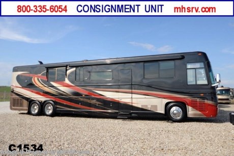 /SC 12/28/2013  **Consignment** Used Newell RV for Sale- 1998 Newell 499 with 2 slides and 118,163 miles. This bath &amp; 1/2 RV is approximately 45 feet in length with a 500HP Detroit Series 60 engine with side radiator, Allison 6 speed automatic transmission, Newell raised rail chassis with IFS and tag axle, power mirrors, power patio &amp; window awnings, Aqua Hot, 50 Amp power cord reel, pass-thru storage, half length slide-out cargo tray, aluminum wheels, exterior grill, exterior sink, automatic air  leveling system, back up camera, inverter, ceramic tile floors, all electric coach, dual pane windows, solid surface counters, kitchen island, residential refrigerator, washer/dryer stack, dual pane windows, king bed, Basement A/C and 2 LCD TVs. For additional information and photos please visit Motor Home Specialist at www.MHSRV .com or call 800-335-6054.