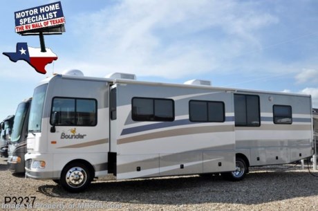 &lt;a href=&quot;http://www.mhsrv.com/other-rvs-for-sale/fleetwood-rvs/&quot;&gt;&lt;img src=&quot;http://www.mhsrv.com/images/sold-fleetwood.jpg&quot; width=&quot;383&quot; height=&quot;141&quot; border=&quot;0&quot; /&gt;&lt;/a&gt;
Pre-Owned Motor Home Sold RV to Arkansas 09/29/09 - 2006 Fleetwood Bounder 36’8” model 36z with 2 slides and 14,332 miles. 