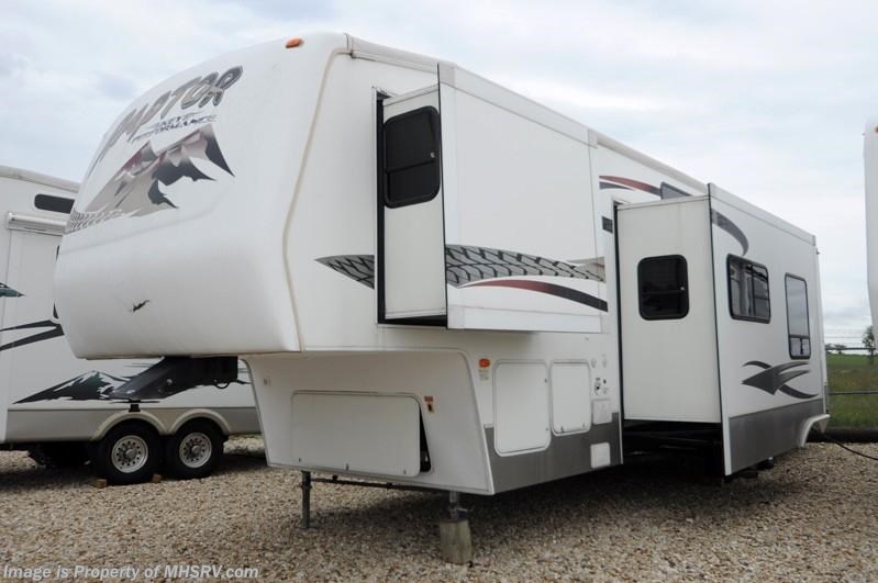 2006 Keystone Raptor Upgrades 2006 Keystone Raptor Toy Hauler W/3 Slides & Gen
