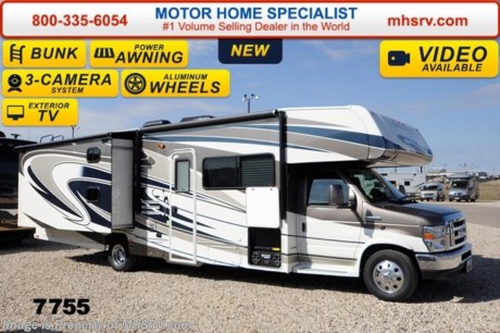 /MT 5/1/14 &lt;a href=&quot;http://www.mhsrv.com/coachmen-rv/&quot;&gt;&lt;img src=&quot;http://www.mhsrv.com/images/sold-coachmen.jpg&quot; width=&quot;383&quot; height=&quot;141&quot; border=&quot;0&quot;/&gt;&lt;/a&gt;   &lt;object width=&quot;400&quot; height=&quot;300&quot;&gt;&lt;param name=&quot;movie&quot; value=&quot;//www.youtube.com/v/rUwAfncaG3M?version=3&amp;amp;hl=en_US&quot;&gt;&lt;/param&gt;&lt;param name=&quot;allowFullScreen&quot; value=&quot;true&quot;&gt;&lt;/param&gt;&lt;param name=&quot;allowscriptaccess&quot; value=&quot;always&quot;&gt;&lt;/param&gt;&lt;embed src=&quot;//www.youtube.com/v/rUwAfncaG3M?version=3&amp;amp;hl=en_US&quot; type=&quot;application/x-shockwave-flash&quot; width=&quot;400&quot; height=&quot;300&quot; allowscriptaccess=&quot;always&quot; allowfullscreen=&quot;true&quot;&gt;&lt;/embed&gt;&lt;/object&gt;  #1 Volume Selling Dealer in the World!  MSRP $110,037. New 2014 Coachmen Leprechaun bunk house. Model 320BHF. This Luxury Class C RV measures approximately 32 feet 6 inches in length. This beautiful RV includes the 50th Anniversary package featuring tinted windows, fiberglass counter tops, rear ladder, upgraded sofa, child safety net and ladder (not available with front entertainment center), 3 camera monitoring system, power awning, 50 gallon fresh water tank, 5K lb. hitch &amp; wire, slide-out awnings, glass shower door, Onan generator, 80&quot; long bed, night shades, roller bearing drawer glides, &amp; Azdel composite sidewalls. Options include beautiful full body paint, molded front cap, spare tire, swivel driver seat, exterior privacy windshield cover, aluminum rims, 15K BTU A/C, air assist suspension, exterior entertainment center, bedroom TV and the entertainment package featuring a large Coach TV/DVD player &amp; two bunk TVs with DVD players. This amazing class C also features the Leprechaun Luxury package including driver &amp; passenger leatherette seat covers, heated and remote mirrors, convection microwave, wood grain dash applique, upgraded Serta mattress, 6 gallon gas/electric water heater, dual coach batteries, cabover &amp; bedroom power roof vents and heated tank pads.  The Coachmen Leprechaun 320BHF RV is powered by a Ford Triton V-10 engine and E-450 Super Duty chassis.  CALL MOTOR HOME SPECIALIST at 800-335-6054 or VISIT MHSRV .com FOR ADDITONAL PHOTOS, DETAILS, BROCHURE, FACTORY WINDOW STICKER, VIDEOS &amp; MORE. At Motor Home Specialist we DO NOT charge any prep or orientation fees like you will find at other dealerships. All sale prices include a 200 point inspection, interior &amp; exterior wash &amp; detail of vehicle, a thorough coach orientation with an MHS technician, an RV Starter&#39;s kit, a nights stay in our delivery park featuring landscaped and covered pads with full hook-ups and much more! Read From Thousands of Testimonials at MHSRV .com and See What They Had to Say About Their Experience at Motor Home Specialist. WHY PAY MORE?...... WHY SETTLE FOR LESS? &lt;object width=&quot;400&quot; height=&quot;300&quot;&gt;&lt;param name=&quot;movie&quot; value=&quot;http://www.youtube.com/v/fBpsq4hH-Ws?version=3&amp;amp;hl=en_US&quot;&gt;&lt;/param&gt;&lt;param name=&quot;allowFullScreen&quot; value=&quot;true&quot;&gt;&lt;/param&gt;&lt;param name=&quot;allowscriptaccess&quot; value=&quot;always&quot;&gt;&lt;/param&gt;&lt;embed src=&quot;http://www.youtube.com/v/fBpsq4hH-Ws?version=3&amp;amp;hl=en_US&quot; type=&quot;application/x-shockwave-flash&quot; width=&quot;400&quot; height=&quot;300&quot; allowscriptaccess=&quot;always&quot; allowfullscreen=&quot;true&quot;&gt;&lt;/embed&gt;&lt;/object&gt;