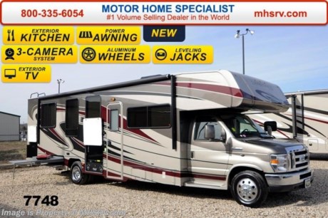 /TX 4/8/14 &lt;a href=&quot;http://www.mhsrv.com/coachmen-rv/&quot;&gt;&lt;img src=&quot;http://www.mhsrv.com/images/sold-coachmen.jpg&quot; width=&quot;383&quot; height=&quot;141&quot; border=&quot;0&quot;/&gt;&lt;/a&gt; 2014 CLOSEOUT! MSRP $114,884. New 2014 Coachmen Leprechaun. Model 317SA. This Luxury Class C RV measures approximately 32 feet 6 inches in length with the 50th Anniversary package featuring tinted windows, fiberglass counter tops, rear ladder, upgraded sofa, child safety net and ladder (not available with front entertainment center), 3 camera monitoring system, power awning, 50 gallon fresh water tank, 5K lb. hitch &amp; wire, slide-out awnings, glass shower door, Onan generator, 80&quot; long bed, night shades, roller bearing drawer glides, &amp; Azdel composite sidewalls. Options include a beautiful full body paint, pull down TV and DVD player, exterior entertainment center, 15,000 BTU A/C with heat pump, swivel driver seat, air assist suspension, aluminum wheels, exterior camp kitchen, hydraulic leveling jacks, bedroom TV with DVD player, exterior privacy windshield cover, spare tire and molded front cap. This amazing class C also features the Leprechaun Luxury package including driver &amp; passenger leatherette seat covers, heated and remote mirrors, convection microwave, wood grain dash applique, upgraded Serta mattress, 6 gallon gas/electric water heater, dual coach batteries, cabover &amp; bedroom power roof vents and heated tank pads. CALL MOTOR HOME SPECIALIST at 800-335-6054 or VISIT MHSRV .com FOR ADDITONAL PHOTOS, DETAILS, BROCHURE, FACTORY WINDOW STICKER, VIDEOS &amp; MORE. At Motor Home Specialist we DO NOT charge any prep or orientation fees like you will find at other dealerships. All sale prices include a 200 point inspection, interior &amp; exterior wash &amp; detail of vehicle, a thorough coach orientation with an MHS technician, an RV Starter&#39;s kit, a nights stay in our delivery park featuring landscaped and covered pads with full hook-ups and much more! Read From Thousands of Testimonials at MHSRV .com and See What They Had to Say About Their Experience at Motor Home Specialist. WHY PAY MORE?...... WHY SETTLE FOR LESS? 

&lt;object width=&quot;400&quot; height=&quot;300&quot;&gt;&lt;param name=&quot;movie&quot; value=&quot;http://www.youtube.com/v/fBpsq4hH-Ws?version=3&amp;amp;hl=en_US&quot;&gt;&lt;/param&gt;&lt;param name=&quot;allowFullScreen&quot; value=&quot;true&quot;&gt;&lt;/param&gt;&lt;param name=&quot;allowscriptaccess&quot; value=&quot;always&quot;&gt;&lt;/param&gt;&lt;embed src=&quot;http://www.youtube.com/v/fBpsq4hH-Ws?version=3&amp;amp;hl=en_US&quot; type=&quot;application/x-shockwave-flash&quot; width=&quot;400&quot; height=&quot;300&quot; allowscriptaccess=&quot;always&quot; allowfullscreen=&quot;true&quot;&gt;&lt;/embed&gt;&lt;/object&gt;
