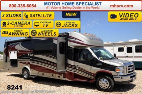 /VT 8/25/14 &lt;a href=&quot;http://www.mhsrv.com/coachmen-rv/&quot;&gt;&lt;img src=&quot;http://www.mhsrv.com/images/sold-coachmen.jpg&quot; width=&quot;383&quot; height=&quot;141&quot; border=&quot;0&quot;/&gt;&lt;/a&gt; If you purchase now through July 31st, 2014 MHSRV will donate $1,000 to the Intrepid Fallen Heroes Fund adding to our now more than $265,000 already raised!  &lt;object width=&quot;400&quot; height=&quot;300&quot;&gt;&lt;param name=&quot;movie&quot; value=&quot;//www.youtube.com/v/tu63TyI-F-A?hl=en_US&amp;amp;version=3&quot;&gt;&lt;/param&gt;&lt;param name=&quot;allowFullScreen&quot; value=&quot;true&quot;&gt;&lt;/param&gt;&lt;param name=&quot;allowscriptaccess&quot; value=&quot;always&quot;&gt;&lt;/param&gt;&lt;embed src=&quot;//www.youtube.com/v/tu63TyI-F-A?hl=en_US&amp;amp;version=3&quot; type=&quot;application/x-shockwave-flash&quot; width=&quot;400&quot; height=&quot;300&quot; allowscriptaccess=&quot;always&quot; allowfullscreen=&quot;true&quot;&gt;&lt;/embed&gt;&lt;/object&gt;  #1 Volume Selling Motor Home Dealer in the World. Call 800-335-6054 or visit MHSRV .com for our Upfront &amp; Everyday Low Sale Prices!  MSRP $131,037. New 2015 Coachmen Concord 300TS W/3 Slide-out rooms. This luxury Class C RV measures approximately 30ft. 10in and includes the Concord Anniversary package which features the Travel Easy Roadside Assistance, LED interior lighting, LED exterior lighting, 4KW Onan generator, 32&quot; TV/DVD player, back up monitor, power awning, upgraded countertops, heated remote exterior mirrors, power step, slide-out room toppers and a 5,000 lb. hitch. Additional options include removable carpet, power vent fan, automatic hydraulic leveling jacks, aluminum rims, swivel driver seat, swivel passenger seat, exterior privacy windshield cover, bedroom TV &amp; DVD player, King Dome Satellite System, Sirius satellite radio and the Concord Luxury Package which includes an exterior entertainment center, 2nd battery, side view cameras, 15,000 BTU A/C heat pump, heated tanks and upper tank gate valves. A few standard features include the Ford E-450 super duty chassis, Ride-Rite air assist suspension system, exterior speakers &amp; the Azdel super light composite sidewalls. FOR ADDITIONAL PHOTOS, DETAILS, BROCHURE, FACTORY WINDOW STICKER, VIDEOS and more please visit MHSRV .com or call 800-335-6054. At Motor Home Specialist we DO NOT charge any prep or orientation fees like you will find at other dealerships. All sale prices include a 200 point inspection, interior &amp; exterior wash &amp; detail of vehicle, a thorough coach orientation with an MHS technician, an RV Starter&#39;s kit, a nights stay in our delivery park featuring landscaped and covered pads with full hook-ups and much more! Read From Thousands of Testimonials at MHSRV .com and See What They Had to Say About Their Experience at Motor Home Specialist. WHY PAY MORE?...... WHY SETTLE FOR LESS?