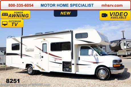 /TX 4/24/14 &lt;a href=&quot;http://www.mhsrv.com/coachmen-rv/&quot;&gt;&lt;img src=&quot;http://www.mhsrv.com/images/sold-coachmen.jpg&quot; width=&quot;383&quot; height=&quot;141&quot; border=&quot;0&quot;/&gt;&lt;/a&gt; 2014 CLOSEOUT! Receive a $1,000 VISA Gift Card with purchase from Motor Home Specialist while supplies last!  &lt;object width=&quot;400&quot; height=&quot;300&quot;&gt;&lt;param name=&quot;movie&quot; value=&quot;//www.youtube.com/v/Up9m210doqE?version=3&amp;amp;hl=en_US&quot;&gt;&lt;/param&gt;&lt;param name=&quot;allowFullScreen&quot; value=&quot;true&quot;&gt;&lt;/param&gt;&lt;param name=&quot;allowscriptaccess&quot; value=&quot;always&quot;&gt;&lt;/param&gt;&lt;embed src=&quot;//www.youtube.com/v/Up9m210doqE?version=3&amp;amp;hl=en_US&quot; type=&quot;application/x-shockwave-flash&quot; width=&quot;400&quot; height=&quot;300&quot; allowscriptaccess=&quot;always&quot; allowfullscreen=&quot;true&quot;&gt;&lt;/embed&gt;&lt;/object&gt; MSRP $83,201. New 2014 Coachmen Freelander Model 28QB. This Class C RV measures approximately 30 feet 9 inches in length and features a tremendous amount of living &amp; storage area. This beautiful RV includes the 50th Anniversary pack featuring high gloss colored fiberglass sidewalls, fiberglass running boards, tinted windows, 3 burner range with oven, stainless steel wheel inserts, AM/FM stereo, power patio awning, rear ladder, Travel East Roadside Assistance, 50 gallon fresh water tank, 5,000 lb. hitch, glass shower door, Onan generator, 80 inch long bed, roller bearing drawer glides, Azdel Composite sidewall and Thermofoil counter tops. Additional options include the all new Platinum wood color, exterior privacy windshield cover, air assisted suspension, spare tire, 15K BTU A/C with heat pump, exterior entertainment center and 24&quot; LCD TV w/DVD, as well as the Freelander Premier Package which including an electric awning, back-up camera, child saftey net and ladder and heated holding tanks.  The Coachmen Freelander RV also features a Chevy 4500 series chassis, 6.0L Vortec V-8, 6-speed automatic transmission, 57 gallon fuel tank and more. For additional photos, details, videos &amp; SALE PRICE please visit Motor Home Specialist, the #1 Volume Selling Dealer in the World, at MHSRV .com or Call 800-335-6054. At Motor Home Specialist we DO NOT charge any prep or orientation fees like you will find at other dealerships. All sale prices include a 200 point inspection, interior &amp; exterior wash &amp; detail of vehicle, a thorough coach orientation with an MHS technician, an RV Starter&#39;s kit, a nights stay in our delivery park featuring landscaped and covered pads with full hook-ups and much more! Read From Thousands of Testimonials at MHSRV .com and See What They Had to Say About Their Experience at Motor Home Specialist. WHY PAY MORE?...... WHY SETTLE FOR LESS?