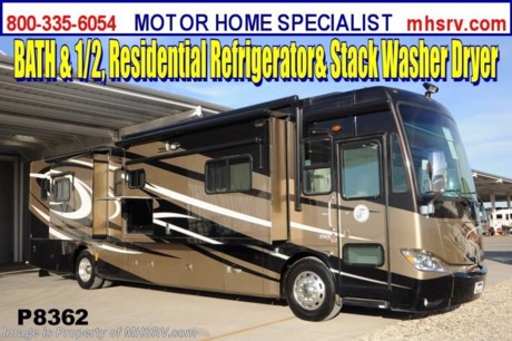 /TX 3/19/14  *SOLD*  Used Tiffin TV for Sale- 2012 Tiffin Phaeton 40QBH with 4 slides and 9,884 miles. This bath &amp; 1/2 RV is approximately 40 feet in length with a 380 HP Cummins engine, Freightliner raised rail chassis, 10KW Onan generator with AGS on slide, power patio and door awnings, slide-out room toppers, gas/water heater, pass-thru storage with side swing baggage doors, full length slide-out cargo tray, aluminum wheels, automatic hydraulic leveling system, color 3 camera monitoring system, exterior entertainment center, Magnum inverter, dual pane windows, convection microwave, 3 door residential refrigerator, washer/dryer stack, solid surface counter, ceramic tile floors, 7 foot soft touch ceilings with decorative features, king sized pillow top mattress, 2 ducted roof A/Cs and 3 LED TVs with DVD players. For additional information and photos please visit Motor Home Specialist at www.MHSRV .com or call 800-335-6054.