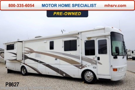 /TX 4/1/14 &lt;a href=&quot;http://www.mhsrv.com/other-rvs-for-sale/national-rv/&quot;&gt;&lt;img src=&quot;http://www.mhsrv.com/images/sold_nationalrv.jpg&quot; width=&quot;383&quot; height=&quot;141&quot; border=&quot;0&quot;/&gt;&lt;/a&gt; Used National RV for Sale- 2001 National Tradewinds 7390 with 2 slides and 96,712 miles. This RV is approximately 37 feet in length with a 330 Caterpillar engine with side radiator, Freightliner raised rail chassis, power mirrors with heat, 7.5KW generator with 803 hours, patio awning, door &amp; window awnings, slide-out room toppers, gas/electric water heater, pass-thru storage, aluminum wheels, solar panel, 5K lb. hitch, hydraulic leveling jacks, back up camera, inverter, tile floors, solid surface counters, dual pane windows, convection microwave, 2 ducted roof A/Cs and 2 TVs. For additional information and photos please visit Motor Home Specialist at www.MHSRV .com or call 800-335-6054.
