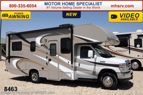 /AZ 7/1/14 &lt;a href=&quot;http://www.mhsrv.com/thor-motor-coach/&quot;&gt;&lt;img src=&quot;http://www.mhsrv.com/images/sold-thor.jpg&quot; width=&quot;383&quot; height=&quot;141&quot; border=&quot;0&quot;/&gt;&lt;/a&gt; Sale Price at MHSRV .com or Call 800-335-6054.  Family Owned &amp; Operated and the #1 Volume Selling Motor Home Dealer in the World. &lt;object width=&quot;400&quot; height=&quot;300&quot;&gt;&lt;param name=&quot;movie&quot; value=&quot;//www.youtube.com/v/zb5_686Rceo?version=3&amp;amp;hl=en_US&quot;&gt;&lt;/param&gt;&lt;param name=&quot;allowFullScreen&quot; value=&quot;true&quot;&gt;&lt;/param&gt;&lt;param name=&quot;allowscriptaccess&quot; value=&quot;always&quot;&gt;&lt;/param&gt;&lt;embed src=&quot;//www.youtube.com/v/zb5_686Rceo?version=3&amp;amp;hl=en_US&quot; type=&quot;application/x-shockwave-flash&quot; width=&quot;400&quot; height=&quot;300&quot; allowscriptaccess=&quot;always&quot; allowfullscreen=&quot;true&quot;&gt;&lt;/embed&gt;&lt;/object&gt; MSRP $81,625. New 2015 Thor Motor Coach Four Winds Class C RV. Model 23U with Ford E-350 chassis &amp; Ford Triton V-10 engine. This unit measures approximately 24 feet 10 inches in length. Optional equipment includes a 15.0 BTU upgraded A/C, heated holding tanks,wheel liners &amp; back up monitor. The Four Winds Class C RV has an incredible list of standard features for 2015 including Mega exterior storage, power windows and locks, gas/electric water heater, large TV with DVD player on a swivel in the over head cab (N/A with cab over entertainment center), auto transfer switch, power patio awning with integrated LED lighting, double door refrigerator, skylight, 4000 Onan Micro Quiet generator, 5,000 lb. hitch, slick fiberglass exterior, full extension drawer glides, roof ladder, bedspread &amp; pillow shams, power vent and much more. FOR ADDITIONAL INFORMATION, PHOTOS &amp; VIDEOS Please visit Motor Home Specialist at  MHSRV .com or Call 800-335-6054. At Motor Home Specialist we DO NOT charge any prep or orientation fees like you will find at other dealerships. All sale prices include a 200 point inspection, interior &amp; exterior wash &amp; detail of vehicle, a thorough coach orientation with an MHS technician, an RV Starter&#39;s kit, a nights stay in our delivery park featuring landscaped and covered pads with full hook-ups and much more! Read From Thousands of Testimonials at MHSRV .com and See What They Had to Say About Their Experience at Motor Home Specialist. WHY PAY MORE?...... WHY SETTLE FOR LESS?
