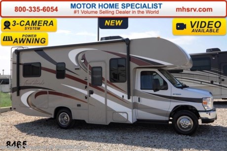 /TX 5/30/2014 &lt;a href=&quot;http://www.mhsrv.com/thor-motor-coach/&quot;&gt;&lt;img src=&quot;http://www.mhsrv.com/images/sold-thor.jpg&quot; width=&quot;383&quot; height=&quot;141&quot; border=&quot;0&quot;/&gt;&lt;/a&gt; &lt;object width=&quot;400&quot; height=&quot;300&quot;&gt;&lt;param name=&quot;movie&quot; value=&quot;//www.youtube.com/v/zb5_686Rceo?version=3&amp;amp;hl=en_US&quot;&gt;&lt;/param&gt;&lt;param name=&quot;allowFullScreen&quot; value=&quot;true&quot;&gt;&lt;/param&gt;&lt;param name=&quot;allowscriptaccess&quot; value=&quot;always&quot;&gt;&lt;/param&gt;&lt;embed src=&quot;//www.youtube.com/v/zb5_686Rceo?version=3&amp;amp;hl=en_US&quot; type=&quot;application/x-shockwave-flash&quot; width=&quot;400&quot; height=&quot;300&quot; allowscriptaccess=&quot;always&quot; allowfullscreen=&quot;true&quot;&gt;&lt;/embed&gt;&lt;/object&gt;  #1 Volume Selling Motor Home Dealer in the World. MSRP $85,296. New 2015 Thor Motor Coach Four Winds Class C RV. Model 23U with Ford E-350 chassis &amp; Ford Triton V-10 engine. This unit measures approximately 24 feet 10 inches in length. Optional equipment includes a convection microwave, leatherette U-shaped dinette, child safety tether, 15.0 BTU upgraded A/C, exterior shower, heated holding tanks, second auxiliary battery, wheel liners, keyless cab entry, valve stem extenders, spare tire, heated remote exterior mirrors with integrated side view cameras, back up monitor, leatherette driver &amp; passenger seats, cockpit carpet mat &amp; wood dash appliqu&#233;. The Four Winds Class C RV has an incredible list of standard features for 2015 including Mega exterior storage, power windows and locks, gas/electric water heater, large TV with DVD player on a swivel in the over head cab (N/A with cab over entertainment center), auto transfer switch, power patio awning with integrated LED lighting, double door refrigerator, skylight, 4000 Onan Micro Quiet generator, 5,000 lb. hitch, slick fiberglass exterior, full extension drawer glides, roof ladder, bedspread &amp; pillow shams, power vent and much more. FOR ADDITIONAL INFORMATION, PHOTOS &amp; VIDEOS Please visit Motor Home Specialist at  MHSRV .com or Call 800-335-6054. At Motor Home Specialist we DO NOT charge any prep or orientation fees like you will find at other dealerships. All sale prices include a 200 point inspection, interior &amp; exterior wash &amp; detail of vehicle, a thorough coach orientation with an MHS technician, an RV Starter&#39;s kit, a nights stay in our delivery park featuring landscaped and covered pads with full hook-ups and much more! Read From Thousands of Testimonials at MHSRV .com and See What They Had to Say About Their Experience at Motor Home Specialist. WHY PAY MORE?...... WHY SETTLE FOR LESS?