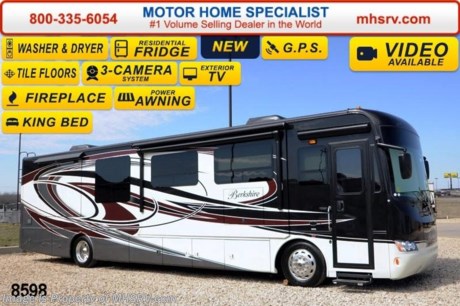/TX 4/24/14 &lt;a href=&quot;http://www.mhsrv.com/fleetwood-rvs/&quot;&gt;&lt;img src=&quot;http://www.mhsrv.com/images/sold-fleetwood.jpg&quot; width=&quot;383&quot; height=&quot;141&quot; border=&quot;0&quot;/&gt;&lt;/a&gt; 2014 CLOSEOUT!  *Sale price includes $10,000 factory rebate* &lt;object width=&quot;400&quot; height=&quot;300&quot;&gt;&lt;param name=&quot;movie&quot; value=&quot;//www.youtube.com/v/kODmWVMhptQ?hl=en_US&amp;amp;version=3&quot;&gt;&lt;/param&gt;&lt;param name=&quot;allowFullScreen&quot; value=&quot;true&quot;&gt;&lt;/param&gt;&lt;param name=&quot;allowscriptaccess&quot; value=&quot;always&quot;&gt;&lt;/param&gt;&lt;embed src=&quot;//www.youtube.com/v/kODmWVMhptQ?hl=en_US&amp;amp;version=3&quot; type=&quot;application/x-shockwave-flash&quot; width=&quot;400&quot; height=&quot;300&quot; allowscriptaccess=&quot;always&quot; allowfullscreen=&quot;true&quot;&gt;&lt;/embed&gt;&lt;/object&gt;  MSRP $301,028. New 2014 Forest River Berkshire RV W/4 Slides model 400QL-60. This Front Kitchen diesel RV measures approximately 41 feet 1 inches in length and features a 360HP Cummins diesel with 6-speed automatic Allison transmission, 8KW Onan generator and a raised rail Freightliner chassis. Optional equipment include the beautiful full body paint exterior, exterior entertainment center, residential refrigerator, 2,000 watt inverter, slide-out tray basement storage, integrated GPS navigation, large TV in the cockpit overhead, woodgrain dash panels, electric fireplace and stackable washer/dryer. CALL MOTOR HOME SPECIALIST at 800-335-6054 or Visit MHSRV .com FOR ADDITONAL PHOTOS, DETAILS, BROCHURE, WINDOW STICKER, VIDEOS &amp; MORE. At Motor Home Specialist we DO NOT charge any prep or orientation fees like you will find at other dealerships. All sale prices include a 200 point inspection, wash/wax &amp; prep of vehicle, a thorough coach orientation with an MHS technician, an RV Starter&#39;s kit, a nights stay in our delivery park featuring landscaped and covered pads with full hook-ups and much more! Read From Thousands of Testimonials at MHSRV .com and See What They Had to Say About Their Experience at Motor Home Specialist. WHY PAY MORE?...... WHY SETTLE FOR LESS?  