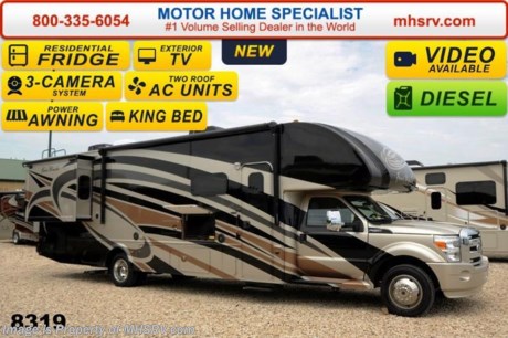 /OH 10/15/14 &lt;a href=&quot;http://www.mhsrv.com/thor-motor-coach/&quot;&gt;&lt;img src=&quot;http://www.mhsrv.com/images/sold-thor.jpg&quot; width=&quot;383&quot; height=&quot;141&quot; border=&quot;0&quot;/&gt;&lt;/a&gt;
 &lt;object width=&quot;400&quot; height=&quot;300&quot;&gt;&lt;param name=&quot;movie&quot; value=&quot;//www.youtube.com/v/U2vRrY8X8lc?hl=en_US&amp;amp;version=3&quot;&gt;&lt;/param&gt;&lt;param name=&quot;allowFullScreen&quot; value=&quot;true&quot;&gt;&lt;/param&gt;&lt;param name=&quot;allowscriptaccess&quot; value=&quot;always&quot;&gt;&lt;/param&gt;&lt;embed src=&quot;//www.youtube.com/v/U2vRrY8X8lc?hl=en_US&amp;amp;version=3&quot; type=&quot;application/x-shockwave-flash&quot; width=&quot;400&quot; height=&quot;300&quot; allowscriptaccess=&quot;always&quot; allowfullscreen=&quot;true&quot;&gt;&lt;/embed&gt;&lt;/object&gt; MSRP $164,500. 2015 Thor Motor Coach 35SK Super C model motor home with 2 slides. This unit is powered by the powerful 300 HP Powerstroke 6.7L diesel engine with 660 lb. ft. of torque. It rides on a Ford F-550 chassis with a 6-speed automatic transmission and boast a big 10,000 lb. hitch, rear pass-thru MEGA-Storage, extreme duty 4 wheel ABS disc brakes and an electronic brake controller integrated into the dash. Options include the beautiful full body paint exterior, power attic fan, dual child safety seat tether, cabover entertainment center with 50&quot; TV DVD player &amp; soundbar and an upgraded 6.0 Onan diesel generator. The Four Winds 35SK is approximately 36 feet 2 inches long and also features a plush dinette and sofa, exterior entertainment center, dual roof air conditioners, power patio awning, one-touch automatic leveling system, residential refrigerator, 30 inch over the range microwave, solid surface counter top, touch screen AM/FM/CD/MP3 player, back-up monitor with side view cameras, remote heated exterior mirrors, power windows and locks, leatherette driver &amp; passenger captain&#39;s chairs, fiberglass running boards, soft touch ceilings, heavy duty ball bearing drawer guides, bedroom LCD TV, large LCD TV in the living area, an 1800-watt power inverter, heated holding tanks and a king sized bed. For additional coach information, brochure, window sticker, videos, photos &amp; reviews &amp; testimonials please visit Motor Home Specialist at MHSRV .com or call 800-335-6054. At MHS we DO NOT charge any prep or orientation fees like you will find at other dealerships. All sale prices include a 200 point inspection, interior &amp; exterior wash &amp; detail of vehicle, a thorough coach orientation with an MHS technician, an RV Starter&#39;s kit, a nights stay in our delivery park featuring landscaped and covered pads with full hook-ups and much more. WHY PAY MORE?... WHY SETTLE FOR LESS? &lt;object width=&quot;400&quot; height=&quot;300&quot;&gt;&lt;param name=&quot;movie&quot; value=&quot;//www.youtube.com/v/VZXdH99Xe00?hl=en_US&amp;amp;version=3&quot;&gt;&lt;/param&gt;&lt;param name=&quot;allowFullScreen&quot; value=&quot;true&quot;&gt;&lt;/param&gt;&lt;param name=&quot;allowscriptaccess&quot; value=&quot;always&quot;&gt;&lt;/param&gt;&lt;embed src=&quot;//www.youtube.com/v/VZXdH99Xe00?hl=en_US&amp;amp;version=3&quot; type=&quot;application/x-shockwave-flash&quot; width=&quot;400&quot; height=&quot;300&quot; allowscriptaccess=&quot;always&quot; allowfullscreen=&quot;true&quot;&gt;&lt;/embed&gt;&lt;/object&gt; 