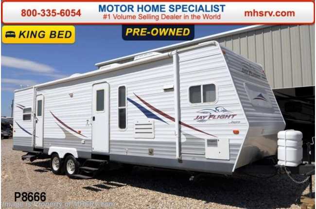 2006 Jayco Jay Flight 32FKS W/2 Slides & King Bed Used Travel Trailer With King Bed For Sale