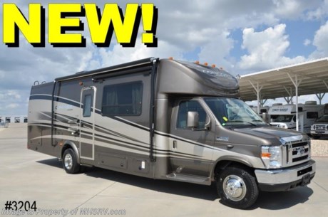 &lt;a href=&quot;http://www.mhsrv.com/inventory_mfg.asp?brand_id=113&quot;&gt;&lt;img src=&quot;http://www.mhsrv.com/images/sold-coachmen.jpg&quot; width=&quot;383&quot; height=&quot;141&quot; border=&quot;0&quot; /&gt;&lt;/a&gt;
New RV Deleware RV Sales - 11/18/09 - 2010 Coachmen Concord w/3 Slides, model 300TS, 1,239 Miles. This Concord has the optional removable carpet, LCD TV &amp; DVD player in bedroom, Onan generator, Ipod docking station, dual RV battery package, power entrance step, stainless steel wheel inserts, 3-camera monitoring system, full body paint, low profile ducted A/C, beautiful Brazilian Cherry wood package &amp; air assist suspension system. The Concord also features an amazing list of standards that include a V-10 Ford, E-450 Super Duty chassis, fiberglass running boards, power mirrors w/heat, Azdel sidewalls, spare tire kit, roof ladder, slide-out room awnings, patio awning, LED running lights, booth dinette/sleeper, hide-a-bed sofa sleeper, rear queen bed, PW, PDL, cruise/tilt, cab A/C &amp; heat, LCD back-up monitor, CD player, Bose wave radio, LCD TV, DVD in living room, round radius refrigerator, exterior entertainment center, stainless steel microwave/convection oven, 3-burner range, gas &amp; electric water heater, glass door shower w/skylight, cedar lined closets, outside shower, heated holding tanks, dual safety airbags, tinted safety glass, exterior security light &amp; much more. Sale price includes all rebates and incentives that may apply unless otherwise specified. 