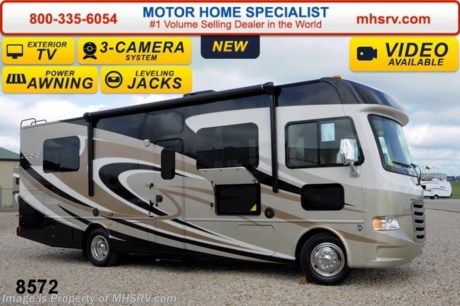 /TX 4/20/15 &lt;a href=&quot;http://www.mhsrv.com/thor-motor-coach/&quot;&gt;&lt;img src=&quot;http://www.mhsrv.com/images/sold-thor.jpg&quot; width=&quot;383&quot; height=&quot;141&quot; border=&quot;0&quot;/&gt;&lt;/a&gt;
  Receive a $1,000 VISA Gift Card with purchase from Motor Home Specialist while supplies last.  &lt;object width=&quot;400&quot; height=&quot;300&quot;&gt;&lt;param name=&quot;movie&quot; value=&quot;http://www.youtube.com/v/fBpsq4hH-Ws?version=3&amp;amp;hl=en_US&quot;&gt;&lt;/param&gt;&lt;param name=&quot;allowFullScreen&quot; value=&quot;true&quot;&gt;&lt;/param&gt;&lt;param name=&quot;allowscriptaccess&quot; value=&quot;always&quot;&gt;&lt;/param&gt;&lt;embed src=&quot;http://www.youtube.com/v/fBpsq4hH-Ws?version=3&amp;amp;hl=en_US&quot; type=&quot;application/x-shockwave-flash&quot; width=&quot;400&quot; height=&quot;300&quot; allowscriptaccess=&quot;always&quot; allowfullscreen=&quot;true&quot;&gt;&lt;/embed&gt;&lt;/object&gt; MSRP $114,716. New 2015 Thor Motor Coach A.C.E. Model EVO 29.2 with a slide-out room. The A.C.E. is the class A &amp; C Evolution. It Combines many of the most popular features of a class A motor home and a class C motor home to make something truly unique to the RV industry. This unit measures approximately 29 feet 7 inches in length. Optional equipment includes beautiful full body paint exterior, exterior entertainment center, TV &amp; DVD player in bedroom, upgraded 15.0 BTU ducted roof A/C unit, second auxiliary battery and (2) 12V attic fans. The A.C.E. also features a Ford Triton V-10 engine, frameless windows, power charging station, drop down overhead bunk, power side mirrors with integrated side view cameras, hydraulic leveling jacks, a mud-room, exterior mega-storage, roof ladder, 4000 Onan Micro-Quiet generator, electric patio awning with integrated LED lights, AM/FM/CD, reclining swivel leatherette captain&#39;s chairs, stainless steel wheel liners, hitch, booth dinette, systems control center, valve stem extenders, refrigerator, microwave, water heater, one-piece windshield with &quot;20/20 vision&quot; front cap that helps eliminate heat and sunlight from getting into the drivers vision, floor level cockpit window for better visibility while turning, a &quot;below floor&quot; furnace and water heater helping keep the noise to an absolute minimum and the exhaust away from the kids and pets, cockpit mirrors, slide-out workstation in the dash and much more.  For additional coach information, brochure, window sticker, videos, photos, reviews &amp; testimonials please visit Motor Home Specialist at MHSRV .com or call 800-335-6054. At MHS we DO NOT charge any prep or orientation fees like you will find at other dealerships. All sale prices include a 200 point inspection, interior &amp; exterior wash &amp; detail of vehicle, a thorough coach orientation with an MHS technician, an RV Starter&#39;s kit, a nights stay in our delivery park featuring landscaped and covered pads with full hook-ups and much more. WHY PAY MORE?... WHY SETTLE FOR LESS?
