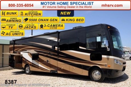 /CA 11/24/14 &lt;a href=&quot;http://www.mhsrv.com/thor-motor-coach/&quot;&gt;&lt;img src=&quot;http://www.mhsrv.com/images/sold-thor.jpg&quot; width=&quot;383&quot; height=&quot;141&quot; border=&quot;0&quot;/&gt;&lt;/a&gt;
Receive a $1,000 VISA Gift Card with purchase from Motor Home Specialist while supplies last. &lt;object width=&quot;400&quot; height=&quot;300&quot;&gt;&lt;param name=&quot;movie&quot; value=&quot;//www.youtube.com/v/kmlpm26tPJA?hl=en_US&amp;amp;version=3&quot;&gt;&lt;/param&gt;&lt;param name=&quot;allowFullScreen&quot; value=&quot;true&quot;&gt;&lt;/param&gt;&lt;param name=&quot;allowscriptaccess&quot; value=&quot;always&quot;&gt;&lt;/param&gt;&lt;embed src=&quot;//www.youtube.com/v/kmlpm26tPJA?hl=en_US&amp;amp;version=3&quot; type=&quot;application/x-shockwave-flash&quot; width=&quot;400&quot; height=&quot;300&quot; allowscriptaccess=&quot;always&quot; allowfullscreen=&quot;true&quot;&gt;&lt;/embed&gt;&lt;/object&gt;     #1 Volume Selling Motor Home Dealer in the World. Call 800-335-6054 or visit MHSRV .com for our Upfront &amp; Everyday Low Sale Prices!  The New 2015 Thor Motor Coach Hurricane Model 34J. MSRP $146,150. This all new Class A bunkhouse motor home is approximately 35 foot 5 inches wide and features a Ford chassis, a V-10 Ford engine, a full wall slide, dream booth dinette, bunk beds with convertible sofa feature, side hinged baggage doors, king size bed &amp; a sofa with Hide-A-Bed. Optional equipment includes the beautiful full body paint exterior, LCD TV in bedroom with DVD player, exterior entertainment center, solid surface kitchen countertop, power roof vent, valve stem extenders, holding tanks with heat pads, drop down electric overhead bunk, dual pane windows, power drivers seat as well as an exterior kitchen including refrigerator, sink, portable grill and inverter. The all new Thor Motor Coach Hurricane RV also features a Ford chassis with Triton V-10 Ford engine, automatic hydraulic leveling jacks, second auxiliary battery, large LCD TV, tinted one piece windshield, power patio awning with integrated LED lighting, two roof A/C units, night shades, refrigerator, microwave, oven and much more. For additional coach information, brochure, window sticker, videos, photos, reviews &amp; testimonials please visit Motor Home Specialist at MHSRV .com or call 800-335-6054. At MHS we DO NOT charge any prep or orientation fees like you will find at other dealerships. All sale prices include a 200 point inspection, interior &amp; exterior wash &amp; detail of vehicle, a thorough coach orientation with an MHS technician, an RV Starter&#39;s kit, a nights stay in our delivery park featuring landscaped and covered pads with full hook-ups and much more. WHY PAY MORE?... WHY SETTLE FOR LESS? &lt;object width=&quot;400&quot; height=&quot;300&quot;&gt;&lt;param name=&quot;movie&quot; value=&quot;//www.youtube.com/v/VZXdH99Xe00?hl=en_US&amp;amp;version=3&quot;&gt;&lt;/param&gt;&lt;param name=&quot;allowFullScreen&quot; value=&quot;true&quot;&gt;&lt;/param&gt;&lt;param name=&quot;allowscriptaccess&quot; value=&quot;always&quot;&gt;&lt;/param&gt;&lt;embed src=&quot;//www.youtube.com/v/VZXdH99Xe00?hl=en_US&amp;amp;version=3&quot; type=&quot;application/x-shockwave-flash&quot; width=&quot;400&quot; height=&quot;300&quot; allowscriptaccess=&quot;always&quot; allowfullscreen=&quot;true&quot;&gt;&lt;/embed&gt;&lt;/object&gt; 
