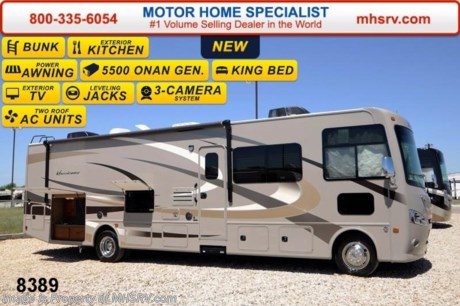 /TX 11/24/14 &lt;a href=&quot;http://www.mhsrv.com/thor-motor-coach/&quot;&gt;&lt;img src=&quot;http://www.mhsrv.com/images/sold-thor.jpg&quot; width=&quot;383&quot; height=&quot;141&quot; border=&quot;0&quot;/&gt;&lt;/a&gt;
Receive a $1,000 VISA Gift Card with purchase from Motor Home Specialist while supplies last. &lt;object width=&quot;400&quot; height=&quot;300&quot;&gt;&lt;param name=&quot;movie&quot; value=&quot;//www.youtube.com/v/kmlpm26tPJA?hl=en_US&amp;amp;version=3&quot;&gt;&lt;/param&gt;&lt;param name=&quot;allowFullScreen&quot; value=&quot;true&quot;&gt;&lt;/param&gt;&lt;param name=&quot;allowscriptaccess&quot; value=&quot;always&quot;&gt;&lt;/param&gt;&lt;embed src=&quot;//www.youtube.com/v/kmlpm26tPJA?hl=en_US&amp;amp;version=3&quot; type=&quot;application/x-shockwave-flash&quot; width=&quot;400&quot; height=&quot;300&quot; allowscriptaccess=&quot;always&quot; allowfullscreen=&quot;true&quot;&gt;&lt;/embed&gt;&lt;/object&gt;     #1 Volume Selling Motor Home Dealer in the World. Call 800-335-6054 or visit MHSRV .com for our Upfront &amp; Everyday Low Sale Prices!  The New 2015 Thor Motor Coach Hurricane Model 34J. MSRP $135,094. This all new Class A bunkhouse motor home is approximately 35 foot 5 inches wide and features a Ford chassis, a V-10 Ford engine, a full wall slide, dream booth dinette, bunk beds with convertible sofa feature, side hinged baggage doors, king size bed &amp; a sofa with Hide-A-Bed. Optional equipment includes the beautiful HD-Max exterior, LCD TV in bedroom with DVD player, exterior entertainment center, solid surface kitchen countertop, power roof vent, valve stem extenders, holding tanks with heat pads, drop down electric overhead bunk as well as an exterior kitchen including refrigerator, sink, portable grill and inverter. The all new Thor Motor Coach Hurricane RV also features a Ford chassis with Triton V-10 Ford engine, automatic hydraulic leveling jacks, second auxiliary battery, large LCD TV, tinted one piece windshield, power patio awning with integrated LED lighting, two roof A/C units, night shades, refrigerator, microwave, oven and much more. For additional coach information, brochure, window sticker, videos, photos, reviews &amp; testimonials please visit Motor Home Specialist at MHSRV .com or call 800-335-6054. At MHS we DO NOT charge any prep or orientation fees like you will find at other dealerships. All sale prices include a 200 point inspection, interior &amp; exterior wash &amp; detail of vehicle, a thorough coach orientation with an MHS technician, an RV Starter&#39;s kit, a nights stay in our delivery park featuring landscaped and covered pads with full hook-ups and much more. WHY PAY MORE?... WHY SETTLE FOR LESS? &lt;object width=&quot;400&quot; height=&quot;300&quot;&gt;&lt;param name=&quot;movie&quot; value=&quot;//www.youtube.com/v/VZXdH99Xe00?hl=en_US&amp;amp;version=3&quot;&gt;&lt;/param&gt;&lt;param name=&quot;allowFullScreen&quot; value=&quot;true&quot;&gt;&lt;/param&gt;&lt;param name=&quot;allowscriptaccess&quot; value=&quot;always&quot;&gt;&lt;/param&gt;&lt;embed src=&quot;//www.youtube.com/v/VZXdH99Xe00?hl=en_US&amp;amp;version=3&quot; type=&quot;application/x-shockwave-flash&quot; width=&quot;400&quot; height=&quot;300&quot; allowscriptaccess=&quot;always&quot; allowfullscreen=&quot;true&quot;&gt;&lt;/embed&gt;&lt;/object&gt; 