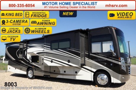 /AR 5/29/15 &lt;a href=&quot;http://www.mhsrv.com/thor-motor-coach/&quot;&gt;&lt;img src=&quot;http://www.mhsrv.com/images/sold-thor.jpg&quot; width=&quot;383&quot; height=&quot;141&quot; border=&quot;0&quot; /&gt;&lt;/a&gt;
Receive a $2,000 VISA Gift Card with purchase from Motor Home Specialist while supplies last. Family Owned &amp; Operated and the #1 Volume Selling Motor Home Dealer in the World as well as the #1 Thor Motor Coach Dealer in the World.  &lt;object width=&quot;400&quot; height=&quot;300&quot;&gt;&lt;param name=&quot;movie&quot; value=&quot;//www.youtube.com/v/bN591K_alkM?hl=en_US&amp;amp;version=3&quot;&gt;&lt;/param&gt;&lt;param name=&quot;allowFullScreen&quot; value=&quot;true&quot;&gt;&lt;/param&gt;&lt;param name=&quot;allowscriptaccess&quot; value=&quot;always&quot;&gt;&lt;/param&gt;&lt;embed src=&quot;//www.youtube.com/v/bN591K_alkM?hl=en_US&amp;amp;version=3&quot; type=&quot;application/x-shockwave-flash&quot; width=&quot;400&quot; height=&quot;300&quot; allowscriptaccess=&quot;always&quot; allowfullscreen=&quot;true&quot;&gt;&lt;/embed&gt;&lt;/object&gt;  MSRP $166,239. The new 2015 Thor Motor Coach Challenger, Model 35HT, features frameless windows, Flexsteel driver and passenger&#39;s chairs, 100 gallon fresh water tank, LED lighting, updated decor, residential refrigerator, 1800 Watt inverter and a large bedroom TV. This luxury RV measures approximately 36 feet 1 inch in length and features (3) slide-out rooms, 40 inch retractable TV, king sized bed, leatherette sofa with recliner as well as a dinette! Optional equipment includes an electric over head hide-away bunk, frameless dual pane windows and a 3-burner range with oven. The 2015 Thor Motor Coach Challenger also features one of the most impressive lists of standard equipment in the RV industry including a Ford Triton V-10 engine, 5-speed automatic transmission, 22-Series ford chassis with aluminum wheels, fully automatic hydraulic leveling system, electric patio awning with LED lighting, side hinged baggage doors, exterior entertainment package, LCD TVs, solid surface kitchen counter, dual roof A/C units, 5500 Onan generator, gas/electric water heater, heated and enclosed holding tanks and much more. For additional photos, details, videos &amp; SALE PRICE please visit Motor Home Specialist, the #1 Volume Selling Dealer in the World, at MHSRV .com or Call 800-335-6054. At Motor Home Specialist we DO NOT charge any prep or orientation fees like you will find at other dealerships. All sale prices include a 200 point inspection, interior &amp; exterior wash &amp; detail of vehicle, a thorough coach orientation with an MHS technician, an RV Starter&#39;s kit, a nights stay in our delivery park featuring landscaped and covered pads with full hook-ups and much more! Read From Thousands of Testimonials at MHSRV .com and See What They Had to Say About Their Experience at Motor Home Specialist. WHY PAY MORE?...... WHY SETTLE FOR LESS? &lt;object width=&quot;400&quot; height=&quot;300&quot;&gt;&lt;param name=&quot;movie&quot; value=&quot;//www.youtube.com/v/VZXdH99Xe00?hl=en_US&amp;amp;version=3&quot;&gt;&lt;/param&gt;&lt;param name=&quot;allowFullScreen&quot; value=&quot;true&quot;&gt;&lt;/param&gt;&lt;param name=&quot;allowscriptaccess&quot; value=&quot;always&quot;&gt;&lt;/param&gt;&lt;embed src=&quot;//www.youtube.com/v/VZXdH99Xe00?hl=en_US&amp;amp;version=3&quot; type=&quot;application/x-shockwave-flash&quot; width=&quot;400&quot; height=&quot;300&quot; allowscriptaccess=&quot;always&quot; allowfullscreen=&quot;true&quot;&gt;&lt;/embed&gt;&lt;/object&gt;