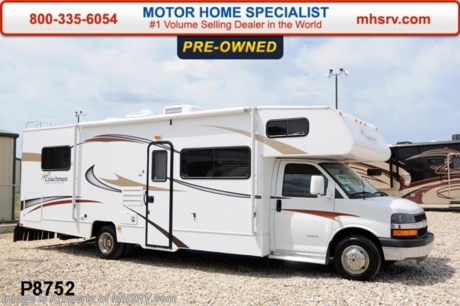 /TX 4/24/14 &lt;a href=&quot;http://www.mhsrv.com/coachmen-rv/&quot;&gt;&lt;img src=&quot;http://www.mhsrv.com/images/sold-coachmen.jpg&quot; width=&quot;383&quot; height=&quot;141&quot; border=&quot;0&quot;/&gt;&lt;/a&gt; Used 2013 Coachmen Freelander Model 28QB. This Class C RV measures approximately 30 feet 9 inches in length and features, a back-up camera with stereo, stainless steel wheel inserts, large LCD TV w/DVD player, rear ladder, ,child safety net &amp; ladder, heated tank pads, the beautiful Brazilian Cherry wood package, a Chevy 4500 series chassis, 6.0L Vortec V-8, 6-speed automatic transmission, 57 gallon fuel tank, the Azdel SuperLite composite sidewalls and more. For additional information and photos please visit Motor Home Specialist at www.MHSRV .com or call 800-335-6054. 