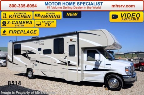 /TX 5/1/14 &lt;a href=&quot;http://www.mhsrv.com/coachmen-rv/&quot;&gt;&lt;img src=&quot;http://www.mhsrv.com/images/sold-coachmen.jpg&quot; width=&quot;383&quot; height=&quot;141&quot; border=&quot;0&quot;/&gt;&lt;/a&gt; &lt;object width=&quot;400&quot; height=&quot;300&quot;&gt;&lt;param name=&quot;movie&quot; value=&quot;http://www.youtube.com/v/rQ-wZH4yVHA?version=3&amp;amp;hl=en_US&quot;&gt;&lt;/param&gt;&lt;param name=&quot;allowFullScreen&quot; value=&quot;true&quot;&gt;&lt;/param&gt;&lt;param name=&quot;allowscriptaccess&quot; value=&quot;always&quot;&gt;&lt;/param&gt;&lt;embed src=&quot;http://www.youtube.com/v/rQ-wZH4yVHA?version=3&amp;amp;hl=en_US&quot; type=&quot;application/x-shockwave-flash&quot; width=&quot;400&quot; height=&quot;300&quot; allowscriptaccess=&quot;always&quot; allowfullscreen=&quot;true&quot;&gt;&lt;/embed&gt;&lt;/object&gt;
#1 Volume Selling Motor Home Dealer in the World. Call 800-335-6054 or visit MHSRV .com for our Upfront &amp; Everyday Low Sale Prices! MSRP $104,096. New 2015 Coachmen Leprechaun Model 319DSF. This Luxury Class C RV measures approximately 32 feet 6 inches in length. Options include the Anniversary package which includes high gloss carmel colored fiberglass sidewalls, carmel fiberglass running boards &amp; fender skirts, tinted windows, fiberglass counter tops, rear ladder, upgraded sofa, child safety net and ladder (N/A with front entertainment center), back up camera &amp; monitor, power awning, 50 gallon fresh water, 5,000 lb. hitch &amp; wire, slide-out awnings, glass shower door, Onan generator, 80&quot; long bed, night shades, roller bearing drawer glides and Azdel Composite sidewalls. Additional options include 39 inch LCD TV on power lift, exterior entertainment center, dual coach batteries, air assist suspension, gas/electric water heater, tank heaters, side view cameras, rear ladder, heated exterior mirrors w/remote, exterior camp kitchen, electric fireplace, upgraded 15,000 BTU A/C with heat pump, swivel driver and passenger seats, exterior windshield cover, Travel Easy Roadside Assistance. For additional coach information, brochure, window sticker, videos, photos, Leprechaun customer reviews &amp; testimonials please visit Motor Home Specialist at MHSRV .com or call 800-335-6054. At MHS we DO NOT charge any prep or orientation fees like you will find at other dealerships. All sale prices include a 200 point inspection, interior &amp; exterior wash &amp; detail of vehicle, a thorough coach orientation with an MHS technician, an RV Starter&#39;s kit, a nights stay in our delivery park featuring landscaped and covered pads with full hook-ups and much more. WHY PAY MORE?... WHY SETTLE FOR LESS?  &lt;object width=&quot;400&quot; height=&quot;300&quot;&gt;&lt;param name=&quot;movie&quot; value=&quot;http://www.youtube.com/v/fBpsq4hH-Ws?version=3&amp;amp;hl=en_US&quot;&gt;&lt;/param&gt;&lt;param name=&quot;allowFullScreen&quot; value=&quot;true&quot;&gt;&lt;/param&gt;&lt;param name=&quot;allowscriptaccess&quot; value=&quot;always&quot;&gt;&lt;/param&gt;&lt;embed src=&quot;http://www.youtube.com/v/fBpsq4hH-Ws?version=3&amp;amp;hl=en_US&quot; type=&quot;application/x-shockwave-flash&quot; width=&quot;400&quot; height=&quot;300&quot; allowscriptaccess=&quot;always&quot; allowfullscreen=&quot;true&quot;&gt;&lt;/embed&gt;&lt;/object&gt;