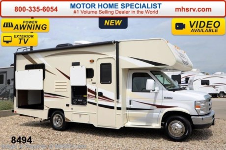 /TX 9/1/14 &lt;a href=&quot;http://www.mhsrv.com/coachmen-rv/&quot;&gt;&lt;img src=&quot;http://www.mhsrv.com/images/sold-coachmen.jpg&quot; width=&quot;383&quot; height=&quot;141&quot; border=&quot;0&quot;/&gt;&lt;/a&gt; World&#39;s RV Show Sale Priced Now Through Sept 6th. Call 800-335-6054 for Details.  &lt;object width=&quot;400&quot; height=&quot;300&quot;&gt;&lt;param name=&quot;movie&quot; value=&quot;//www.youtube.com/v/Up9m210doqE?version=3&amp;amp;hl=en_US&quot;&gt;&lt;/param&gt;&lt;param name=&quot;allowFullScreen&quot; value=&quot;true&quot;&gt;&lt;/param&gt;&lt;param name=&quot;allowscriptaccess&quot; value=&quot;always&quot;&gt;&lt;/param&gt;&lt;embed src=&quot;//www.youtube.com/v/Up9m210doqE?version=3&amp;amp;hl=en_US&quot; type=&quot;application/x-shockwave-flash&quot; width=&quot;400&quot; height=&quot;300&quot; allowscriptaccess=&quot;always&quot; allowfullscreen=&quot;true&quot;&gt;&lt;/embed&gt;&lt;/object&gt;  
#1 Volume Selling Motor Home Dealer in the World. Call 800-335-6054 or visit MHSRV .com for our Upfront &amp; Everyday Low Sale Prices! MSRP $81,835. New 2015 Coachmen Freelander Model 21QB. This Class C RV measures approximately 23 feet 6 inches in length and features a large U-shaped booth &amp; plenty of sleeping areas. This beautiful new class C RV includes Coachmen&#39;s Anniversary package featuring high gloss colored fiberglass sidewalls, fiberglass running boards, tinted windows, 3 burner range with oven, stainless steel wheel inserts, AM/FM stereo, power patio awning, rear ladder, Travel Easy Roadside Assistance, 50 gallon fresh water tank, 5,000 lb. hitch, glass shower door, Onan generator, 80 inch long bed, roller bearing drawer glides, Azdel Composite sidewall and Thermofoil counter tops.  Additional options include the all new Platinum wood color, swivel passenger seat, exterior privacy windshield cover, spare tire, exterior entertainment center and 24&quot; LCD TV w/DVD, as well as the Freelander Premier Package which includes an electric awning, back-up camera, child safety net and ladder and heated holding tanks. The Coachmen Freelander 21QB also features a Ford E-350 chassis, Ford V-10 engine, automatic transmission, 55 gallon fuel tank and more.  For additional coach information, brochure, window sticker, videos, photos, Freelander customer reviews &amp; testimonials please visit Motor Home Specialist at MHSRV .com or call 800-335-6054. At MHS we DO NOT charge any prep or orientation fees like you will find at other dealerships. All sale prices include a 200 point inspection, interior &amp; exterior wash &amp; detail of vehicle, a thorough coach orientation with an MHS technician, an RV Starter&#39;s kit, a nights stay in our delivery park featuring landscaped and covered pads with full hook-ups and much more. WHY PAY MORE?... WHY SETTLE FOR LESS? 