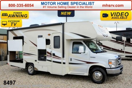 **SOLD** /TX 7/28/14 Receive a $1,000 VISA Gift Card with purchase from Motor Home Specialist while supplies last and if you purchase now through July 31st, 2014 MHSRV will donate $1,000 to the Intrepid Fallen Heroes Fund adding to our now more than $265,000 already raised!  &lt;object width=&quot;400&quot; height=&quot;300&quot;&gt;&lt;param name=&quot;movie&quot; value=&quot;//www.youtube.com/v/Up9m210doqE?version=3&amp;amp;hl=en_US&quot;&gt;&lt;/param&gt;&lt;param name=&quot;allowFullScreen&quot; value=&quot;true&quot;&gt;&lt;/param&gt;&lt;param name=&quot;allowscriptaccess&quot; value=&quot;always&quot;&gt;&lt;/param&gt;&lt;embed src=&quot;//www.youtube.com/v/Up9m210doqE?version=3&amp;amp;hl=en_US&quot; type=&quot;application/x-shockwave-flash&quot; width=&quot;400&quot; height=&quot;300&quot; allowscriptaccess=&quot;always&quot; allowfullscreen=&quot;true&quot;&gt;&lt;/embed&gt;&lt;/object&gt;  
#1 Volume Selling Motor Home Dealer in the World. Call 800-335-6054 or visit MHSRV .com for our Upfront &amp; Everyday Low Sale Prices! MSRP $77,635. New 2015 Coachmen Freelander Model 21QB. This Class C RV measures approximately 23 feet 6 inches in length and features a large U-shaped booth &amp; plenty of sleeping areas. This beautiful new class C RV includes Coachmen&#39;s Anniversary package featuring high gloss colored fiberglass sidewalls, fiberglass running boards, tinted windows, 3 burner range with oven, stainless steel wheel inserts, AM/FM stereo, power patio awning, rear ladder, Travel Easy Roadside Assistance, 50 gallon fresh water tank, 5,000 lb. hitch, glass shower door, Onan generator, 80 inch long bed, roller bearing drawer glides, Azdel Composite sidewall and Thermofoil counter tops.  Additional options include the all new Platinum wood color, swivel passenger seat, exterior privacy windshield cover, spare tire, exterior entertainment center and 24&quot; LCD TV w/DVD, as well as the Freelander Premier Package which includes an electric awning, back-up camera, child safety net and ladder and heated holding tanks. The Coachmen Freelander 21QB also features a Ford E-350 chassis, Ford V-10 engine, automatic transmission, 55 gallon fuel tank and more.  For additional coach information, brochure, window sticker, videos, photos, Freelander customer reviews &amp; testimonials please visit Motor Home Specialist at MHSRV .com or call 800-335-6054. At MHS we DO NOT charge any prep or orientation fees like you will find at other dealerships. All sale prices include a 200 point inspection, interior &amp; exterior wash &amp; detail of vehicle, a thorough coach orientation with an MHS technician, an RV Starter&#39;s kit, a nights stay in our delivery park featuring landscaped and covered pads with full hook-ups and much more. WHY PAY MORE?... WHY SETTLE FOR LESS? 