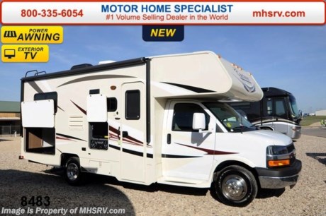 /TX 6/9/2014 &lt;a href=&quot;http://www.mhsrv.com/coachmen-rv/&quot;&gt;&lt;img src=&quot;http://www.mhsrv.com/images/sold-coachmen.jpg&quot; width=&quot;383&quot; height=&quot;141&quot; border=&quot;0&quot;/&gt;&lt;/a&gt; $1,000 VISA Gift Card with purchase from Motor Home Specialist while supplies last! &lt;object width=&quot;400&quot; height=&quot;300&quot;&gt;&lt;param name=&quot;movie&quot; value=&quot;//www.youtube.com/v/Up9m210doqE?version=3&amp;amp;hl=en_US&quot;&gt;&lt;/param&gt;&lt;param name=&quot;allowFullScreen&quot; value=&quot;true&quot;&gt;&lt;/param&gt;&lt;param name=&quot;allowscriptaccess&quot; value=&quot;always&quot;&gt;&lt;/param&gt;&lt;embed src=&quot;//www.youtube.com/v/Up9m210doqE?version=3&amp;amp;hl=en_US&quot; type=&quot;application/x-shockwave-flash&quot; width=&quot;400&quot; height=&quot;300&quot; allowscriptaccess=&quot;always&quot; allowfullscreen=&quot;true&quot;&gt;&lt;/embed&gt;&lt;/object&gt;  
#1 Volume Selling Motor Home Dealer in the World. Call 800-335-6054 or visit MHSRV .com for our Upfront &amp; Everyday Low Sale Prices! MSRP $79,639. New 2015 Coachmen Freelander Model 21QB. This Class C RV measures approximately 23 feet 11 inches in length and features a large U-shaped booth &amp; plenty of sleeping areas. This beautiful new class C RV includes Coachmen&#39;s Anniversary package featuring high gloss colored fiberglass sidewalls, fiberglass running boards, tinted windows, 3 burner range with oven, stainless steel wheel inserts, AM/FM stereo, power patio awning, rear ladder, Travel Easy Roadside Assistance, 50 gallon fresh water tank, 5,000 lb. hitch, glass shower door, Onan generator, 80 inch long bed, roller bearing drawer glides, Azdel Composite sidewall and Thermofoil counter tops.  Additional options include the all new Platinum wood color, spare tire, exterior entertainment center and 24&quot; LCD TV w/DVD, as well as the Freelander Premier Package which includes an electric awning, back-up camera, child safety net and ladder and heated holding tanks. The Coachmen Freelander 21QB also features a Chevrolet chassis, Chevrolet V8 6.0L engine, speed automatic transmission, 57 gallon fuel tank and more.  For additional coach information, brochure, window sticker, videos, photos, Freelander customer reviews &amp; testimonials please visit Motor Home Specialist at MHSRV .com or call 800-335-6054. At MHS we DO NOT charge any prep or orientation fees like you will find at other dealerships. All sale prices include a 200 point inspection, interior &amp; exterior wash &amp; detail of vehicle, a thorough coach orientation with an MHS technician, an RV Starter&#39;s kit, a nights stay in our delivery park featuring landscaped and covered pads with full hook-ups and much more. WHY PAY MORE?... WHY SETTLE FOR LESS? 