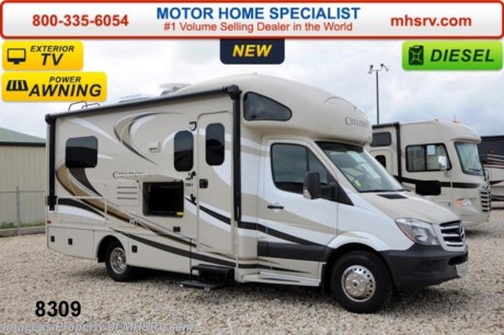 /TX 7/1/14 &lt;a href=&quot;http://www.mhsrv.com/thor-motor-coach/&quot;&gt;&lt;img src=&quot;http://www.mhsrv.com/images/sold-thor.jpg&quot; width=&quot;383&quot; height=&quot;141&quot; border=&quot;0&quot;/&gt;&lt;/a&gt; #1 Volume Selling Motor Home Dealer in the World. Call 800-335-6054 or visit MHSRV .com for our Upfront &amp; Everyday Low Sale Prices!  MSRP $120,220. New 2015 Thor Motor Coach Chateau Citation Sprinter Diesel. Model 24SA. This RV measures approximately 24 ft. 6 in. in length &amp; features a slide-out room, frameless windows and a booth dinette. Optional equipment includes the beautiful HD-Max exterior, Onan diesel generator, LCD TV in bedroom, wood dash appliqu&#233;, 12V attic fan, holding tanks with heat pads, exterior TV &amp; second auxiliary battery.  The all new 2015 Chateau Citation Sprinter also features a turbo diesel engine, AM/FM/CD, power windows &amp; locks, keyless entry &amp; much more. For additional coach information, brochure, window sticker, videos, photos, Chateau customer reviews &amp; testimonials please visit Motor Home Specialist at MHSRV .com or call 800-335-6054. At MHS we DO NOT charge any prep or orientation fees like you will find at other dealerships. All sale prices include a 200 point inspection, interior &amp; exterior wash &amp; detail of vehicle, a thorough coach orientation with an MHS technician, an RV Starter&#39;s kit, a nights stay in our delivery park featuring landscaped and covered pads with full hook-ups and much more. WHY PAY MORE?... WHY SETTLE FOR LESS?
