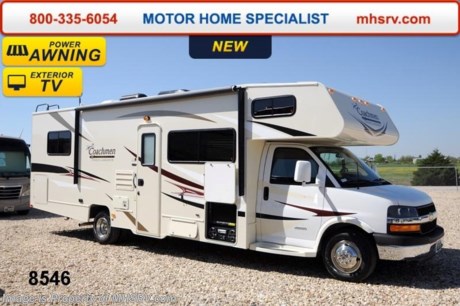 /TX 7/14/14 &lt;a href=&quot;http://www.mhsrv.com/coachmen-rv/&quot;&gt;&lt;img src=&quot;http://www.mhsrv.com/images/sold-coachmen.jpg&quot; width=&quot;383&quot; height=&quot;141&quot; border=&quot;0&quot; /&gt;&lt;/a&gt; &lt;object width=&quot;400&quot; height=&quot;300&quot;&gt;&lt;param name=&quot;movie&quot; value=&quot;//www.youtube.com/v/Up9m210doqE?version=3&amp;amp;hl=en_US&quot;&gt;&lt;/param&gt;&lt;param name=&quot;allowFullScreen&quot; value=&quot;true&quot;&gt;&lt;/param&gt;&lt;param name=&quot;allowscriptaccess&quot; value=&quot;always&quot;&gt;&lt;/param&gt;&lt;embed src=&quot;//www.youtube.com/v/Up9m210doqE?version=3&amp;amp;hl=en_US&quot; type=&quot;application/x-shockwave-flash&quot; width=&quot;400&quot; height=&quot;300&quot; allowscriptaccess=&quot;always&quot; allowfullscreen=&quot;true&quot;&gt;&lt;/embed&gt;&lt;/object&gt; #1 Volume Selling Motor Home Dealer in the World. Call 800-335-6054 or visit MHSRV .com for our Upfront &amp; Everyday Low Sale Prices! MSRP $83,256. New 2015 Coachmen Freelander Model 28QB. This Class C RV measures approximately 30 feet 9 inches in length and features a tremendous amount of living &amp; storage area. This beautiful RV includes the Anniversary package featuring high gloss colored fiberglass sidewalls, fiberglass running boards, tinted windows, 3 burner range with oven, stainless steel wheel inserts, AM/FM stereo, rear ladder, Travel East Roadside Assistance, 50 gallon fresh water tank, 5,000 lb. hitch, glass shower door, Onan generator, 80 inch long bed, roller bearing drawer glides, Azdel Composite sidewall and Thermofoil countertops. Additional options include the all new Platinum wood color, exterior privacy windshield cover, air assisted suspension, spare tire, 15K BTU A/C with heat pump, exterior entertainment center and 24&quot; LCD TV w/DVD, as well as the Freelander Premier Package which including an electric awning, back-up camera, child safety net and ladder and heated holding tanks.  The Coachmen Freelander RV also features a Chevy 4500 series chassis, 6.0L Vortec V-8, 6-speed automatic transmission, 57 gallon fuel tank and more. For additional coach information, brochure, window sticker, videos, photos, Coachmen customer reviews &amp; testimonials please visit Motor Home Specialist at MHSRV .com or call 800-335-6054. At MHS we DO NOT charge any prep or orientation fees like you will find at other dealerships. All sale prices include a 200 point inspection, interior &amp; exterior wash &amp; detail of vehicle, a thorough coach orientation with an MHS technician, an RV Starter&#39;s kit, a nights stay in our delivery park featuring landscaped and covered pads with full hook-ups and much more. WHY PAY MORE?... WHY SETTLE FOR LESS?