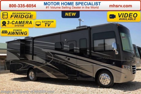 /TX 10/15/14 &lt;a href=&quot;http://www.mhsrv.com/thor-motor-coach/&quot;&gt;&lt;img src=&quot;http://www.mhsrv.com/images/sold-thor.jpg&quot; width=&quot;383&quot; height=&quot;141&quot; border=&quot;0&quot;/&gt;&lt;/a&gt;
Receive a $2,000 VISA Gift Card with purchase from Motor Home Specialist while supplies last.  &lt;object width=&quot;400&quot; height=&quot;300&quot;&gt;&lt;param name=&quot;movie&quot; value=&quot;//www.youtube.com/v/43jBXBFPE9s?version=3&amp;amp;hl=en_US&quot;&gt;&lt;/param&gt;&lt;param name=&quot;allowFullScreen&quot; value=&quot;true&quot;&gt;&lt;/param&gt;&lt;param name=&quot;allowscriptaccess&quot; value=&quot;always&quot;&gt;&lt;/param&gt;&lt;embed src=&quot;//www.youtube.com/v/43jBXBFPE9s?version=3&amp;amp;hl=en_US&quot; type=&quot;application/x-shockwave-flash&quot; width=&quot;400&quot; height=&quot;300&quot; allowscriptaccess=&quot;always&quot; allowfullscreen=&quot;true&quot;&gt;&lt;/embed&gt;&lt;/object&gt; 
&lt;object width=&quot;400&quot; height=&quot;300&quot;&gt;&lt;param name=&quot;movie&quot; value=&quot;http://www.youtube.com/v/_D_MrYPO4yY?version=3&amp;amp;hl=en_US&quot;&gt;&lt;/param&gt;&lt;param name=&quot;allowFullScreen&quot; value=&quot;true&quot;&gt;&lt;/param&gt;&lt;param name=&quot;allowscriptaccess&quot; value=&quot;always&quot;&gt;&lt;/param&gt;&lt;embed src=&quot;http://www.youtube.com/v/_D_MrYPO4yY?version=3&amp;amp;hl=en_US&quot; type=&quot;application/x-shockwave-flash&quot; width=&quot;400&quot; height=&quot;300&quot; allowscriptaccess=&quot;always&quot; allowfullscreen=&quot;true&quot;&gt;&lt;/embed&gt;&lt;/object&gt;

#1 Volume Selling Motor Home Dealer in the World. Call 800-335-6054 or visit MHSRV .com for our Upfront &amp; Everyday Low Sale Prices!  MSRP $152,469. The New 2015 Thor Motor Coach Miramar 32.1 Model. This luxury class A gas motor home measures approximately 34 feet in length and features 2 slides, a large booth dinette, large flat panel TV, exterior entertainment center with TV and sofa w/Hide-A-Bed. Optional equipment includes the beautiful full body paint exterior, electric overhead drop down bunk, power driver&#39;s seat and dual pane windows. The 2015 Thor Motor Coach Miramar also features one of the most impressive lists of standard equipment in the RV industry including a Ford Triton V-10 engine, 5-speed automatic transmission, Ford 22 Series chassis with 22.5 Michelin tires and high polished aluminum wheels, automatic leveling system with touch pad controls, power patio awning with LED lights, frameless windows, slide-out room awning toppers, heated/remote exterior mirrors with integrated side view cameras, side hinged baggage doors, halogen headlamps with LED accent lights, heated and enclosed holding tanks, residential refrigerator, solid surface kitchen sink, LCD TVs, DVD, 5500 Onan generator, gas/electric water heater and much more. For additional coach information, brochure, window sticker, videos, photos, Miramar customer reviews &amp; testimonials please visit Motor Home Specialist at MHSRV .com or call 800-335-6054. At MHS we DO NOT charge any prep or orientation fees like you will find at other dealerships. All sale prices include a 200 point inspection, interior &amp; exterior wash &amp; detail of vehicle, a thorough coach orientation with an MHS technician, an RV Starter&#39;s kit, a nights stay in our delivery park featuring landscaped and covered pads with full hook-ups and much more. WHY PAY MORE?... WHY SETTLE FOR LESS? &lt;object width=&quot;400&quot; height=&quot;300&quot;&gt;&lt;param name=&quot;movie&quot; value=&quot;//www.youtube.com/v/wsGkgVdi1T8?version=3&amp;amp;hl=en_US&quot;&gt;&lt;/param&gt;&lt;param name=&quot;allowFullScreen&quot; value=&quot;true&quot;&gt;&lt;/param&gt;&lt;param name=&quot;allowscriptaccess&quot; value=&quot;always&quot;&gt;&lt;/param&gt;&lt;embed src=&quot;//www.youtube.com/v/wsGkgVdi1T8?version=3&amp;amp;hl=en_US&quot; type=&quot;application/x-shockwave-flash&quot; width=&quot;400&quot; height=&quot;300&quot; allowscriptaccess=&quot;always&quot; allowfullscreen=&quot;true&quot;&gt;&lt;/embed&gt;&lt;/object&gt;