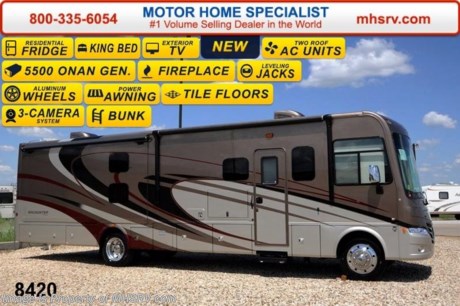 /FL 9/22/14 &lt;a href=&quot;http://www.mhsrv.com/coachmen-rv/&quot;&gt;&lt;img src=&quot;http://www.mhsrv.com/images/sold-coachmen.jpg&quot; width=&quot;383&quot; height=&quot;141&quot; border=&quot;0&quot;/&gt;&lt;/a&gt; Family Owned &amp; Operated and the #1 Volume Selling Motor Home Dealer in the World as well as the #1 Coachmen Dealer in the World.   MSRP $167,862. New 2015 Coachmen Encounter. Model 36BH. This Luxury Class A Bunk Model RV measures approximately 37 feet 4 inches in length and features (3) slide-out rooms, bunk beds, fireplace &amp; king bed.  New features for 2015 include a fiberglass roof, LED ceiling lights, frameless windows, upgraded tile, stainless steel kitchen &amp; bathroom sink, Carefree slide toppers &amp; awning, larger coach TV and more.  Optional equipment includes the beautiful Cognac Maple wood package, TV/DVD player for each bunk, cooktop with convection microwave, valve stem extenders, French door residential refrigerator, dual pane windows, 6 way power driver seat, exterior entertainment center, Diamond Shield paint protection, home theater system with subwoofer, Travel Easy Roadside Assistance &amp; RVID. You will also find a powerful Triton V-10 Ford, 22-Series chassis, aluminum wheels, 5500 Onan generator, bedroom LCD TV, backsplash, solid surface counter tops, power patio awning, roof ladder, heated remote exterior mirrors, automatic leveling jacks, side cameras &amp; much more. For additional coach information, brochure, window sticker, videos, photos, Encounter customer reviews &amp; testimonials please visit Motor Home Specialist at MHSRV .com or call 800-335-6054. At MHS we DO NOT charge any prep or orientation fees like you will find at other dealerships. All sale prices include a 200 point inspection, interior &amp; exterior wash &amp; detail of vehicle, a thorough coach orientation with an MHS technician, an RV Starter&#39;s kit, a nights stay in our delivery park featuring landscaped and covered pads with full hook-ups and much more. WHY PAY MORE?... WHY SETTLE FOR LESS?