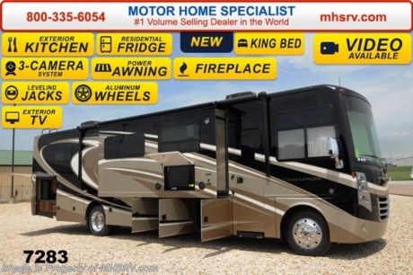 /TX 7/14/14 &lt;a href=&quot;http://www.mhsrv.com/thor-motor-coach/&quot;&gt;&lt;img src=&quot;http://www.mhsrv.com/images/sold-thor.jpg&quot; width=&quot;383&quot; height=&quot;141&quot; border=&quot;0&quot; /&gt;&lt;/a&gt; If you purchase now through July 31st, 2014 MHSRV will donate $1,000 to the Intrepid Fallen Heroes Fund adding to our now more than $265,000 already raised!  &lt;object width=&quot;400&quot; height=&quot;300&quot;&gt;&lt;param name=&quot;movie&quot; value=&quot;//www.youtube.com/v/bN591K_alkM?hl=en_US&amp;amp;version=3&quot;&gt;&lt;/param&gt;&lt;param name=&quot;allowFullScreen&quot; value=&quot;true&quot;&gt;&lt;/param&gt;&lt;param name=&quot;allowscriptaccess&quot; value=&quot;always&quot;&gt;&lt;/param&gt;&lt;embed src=&quot;//www.youtube.com/v/bN591K_alkM?hl=en_US&amp;amp;version=3&quot; type=&quot;application/x-shockwave-flash&quot; width=&quot;400&quot; height=&quot;300&quot; allowscriptaccess=&quot;always&quot; allowfullscreen=&quot;true&quot;&gt;&lt;/embed&gt;&lt;/object&gt;  #1 Volume Selling Motor Home Dealer in the World. Call 800-335-6054 or visit MHSRV .com for our Upfront &amp; Everyday Low Sale Prices!  MSRP $171,632. The new 2015 Thor Motor Coach Challenger features frameless windows, Flexsteel driver and passenger&#39;s chairs, detachable shore cord, 100 gallon fresh water tank, exterior speakers, LED lighting, beautiful decor, Whirlpool microwave, residential refrigerator, 1800 Watt inverter and a bedroom TV. This luxury RV measures approximately 38 feet 1 inch in length and features (3) slide-out rooms, free standing dinette, sofa with air bed, fireplace, king bed and a 40&quot; LCD TV with sound bar! Optional equipment includes the beautiful full body paint exterior, frameless dual pane windows, electric overhead Hide-Away Bunk, a 3-burner range with oven and an exterior kitchen that includes a refrigerator, sink &amp; portable gas grill. The 2015 Thor Motor Coach Challenger also features one of the most impressive lists of standard equipment in the RV industry including a Ford Triton V-10 engine, 5-speed automatic transmission, 22-Series ford chassis with aluminum wheels, fully automatic hydraulic leveling system, electric patio awning with LED lighting, side hinged baggage doors, exterior entertainment package, iPod docking station, DVD, LCD TVs, day/night shades, Corian kitchen counter, dual roof A/C units, 5500 Onan generator, gas/electric water heater, heated and enclosed holding tanks and much more. For additional coach information, brochure, window sticker, videos, photos, reviews &amp; testimonials please visit Motor Home Specialist at MHSRV .com or call 800-335-6054. At MHS we DO NOT charge any prep or orientation fees like you will find at other dealerships. All sale prices include a 200 point inspection, interior &amp; exterior wash &amp; detail of vehicle, a thorough coach orientation with an MHS technician, an RV Starter&#39;s kit, a nights stay in our delivery park featuring landscaped and covered pads with full hook-ups and much more. WHY PAY MORE?... WHY SETTLE FOR LESS? 