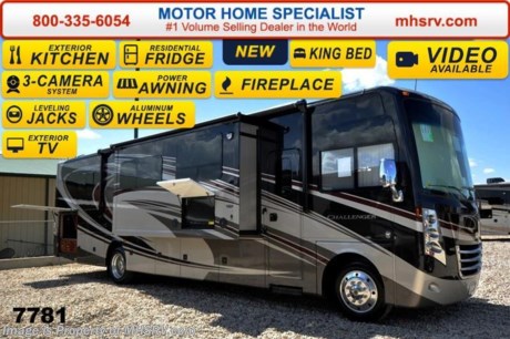 /TX 6/15/15 &lt;a href=&quot;http://www.mhsrv.com/thor-motor-coach/&quot;&gt;&lt;img src=&quot;http://www.mhsrv.com/images/sold-thor.jpg&quot; width=&quot;383&quot; height=&quot;141&quot; border=&quot;0&quot;/&gt;&lt;/a&gt;
Receive a $2,000 VISA Gift Card with purchase from Motor Home Specialist while supplies last. &lt;iframe width=&quot;400&quot; height=&quot;300&quot; src=&quot;https://www.youtube.com/embed/ijaUHzBAFgc&quot; frameborder=&quot;0&quot; allowfullscreen&gt;&lt;/iframe&gt;  &lt;object width=&quot;400&quot; height=&quot;300&quot;&gt;&lt;param name=&quot;movie&quot; value=&quot;//www.youtube.com/v/bN591K_alkM?hl=en_US&amp;amp;version=3&quot;&gt;&lt;/param&gt;&lt;param name=&quot;allowFullScreen&quot; value=&quot;true&quot;&gt;&lt;/param&gt;&lt;param name=&quot;allowscriptaccess&quot; value=&quot;always&quot;&gt;&lt;/param&gt;&lt;embed src=&quot;//www.youtube.com/v/bN591K_alkM?hl=en_US&amp;amp;version=3&quot; type=&quot;application/x-shockwave-flash&quot; width=&quot;400&quot; height=&quot;300&quot; allowscriptaccess=&quot;always&quot; allowfullscreen=&quot;true&quot;&gt;&lt;/embed&gt;&lt;/object&gt;  #1 Volume Selling Motor Home Dealer in the World. Call 800-335-6054 or visit MHSRV .com for our Upfront &amp; Everyday Low Sale Prices!  MSRP $171,632. The new 2015 Thor Motor Coach Challenger features frameless windows, Flexsteel driver and passenger&#39;s chairs, detachable shore cord, 100 gallon fresh water tank, exterior speakers, LED lighting, beautiful decor, Whirlpool microwave, residential refrigerator, 1800 Watt inverter and a bedroom TV. This luxury RV measures approximately 38 feet 1 inch in length and features (3) slide-out rooms, free standing dinette, sofa with air bed, fireplace, king bed and a 40&quot; LCD TV with sound bar! Optional equipment includes the beautiful full body paint exterior, frameless dual pane windows, electric overhead Hide-Away Bunk, a 3-burner range with oven and an exterior kitchen that includes a refrigerator, sink &amp; portable gas grill. The 2015 Thor Motor Coach Challenger also features one of the most impressive lists of standard equipment in the RV industry including a Ford Triton V-10 engine, 5-speed automatic transmission, 22-Series ford chassis with aluminum wheels, fully automatic hydraulic leveling system, electric patio awning with LED lighting, side hinged baggage doors, exterior entertainment package, iPod docking station, DVD, LCD TVs, day/night shades, solid surface kitchen counter, dual roof A/C units, 5500 Onan generator, gas/electric water heater, heated and enclosed holding tanks and much more. For additional coach information, brochure, window sticker, videos, photos, reviews &amp; testimonials please visit Motor Home Specialist at MHSRV .com or call 800-335-6054. At MHS we DO NOT charge any prep or orientation fees like you will find at other dealerships. All sale prices include a 200 point inspection, interior &amp; exterior wash &amp; detail of vehicle, a thorough coach orientation with an MHS technician, an RV Starter&#39;s kit, a nights stay in our delivery park featuring landscaped and covered pads with full hook-ups and much more. WHY PAY MORE?... WHY SETTLE FOR LESS? &lt;object width=&quot;400&quot; height=&quot;300&quot;&gt;&lt;param name=&quot;movie&quot; value=&quot;//www.youtube.com/v/VZXdH99Xe00?hl=en_US&amp;amp;version=3&quot;&gt;&lt;/param&gt;&lt;param name=&quot;allowFullScreen&quot; value=&quot;true&quot;&gt;&lt;/param&gt;&lt;param name=&quot;allowscriptaccess&quot; value=&quot;always&quot;&gt;&lt;/param&gt;&lt;embed src=&quot;//www.youtube.com/v/VZXdH99Xe00?hl=en_US&amp;amp;version=3&quot; type=&quot;application/x-shockwave-flash&quot; width=&quot;400&quot; height=&quot;300&quot; allowscriptaccess=&quot;always&quot; allowfullscreen=&quot;true&quot;&gt;&lt;/embed&gt;&lt;/object&gt;