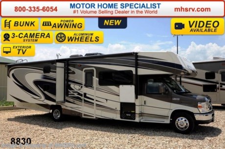 /TX 8/5/14 &lt;a href=&quot;http://www.mhsrv.com/coachmen-rv/&quot;&gt;&lt;img src=&quot;http://www.mhsrv.com/images/sold-coachmen.jpg&quot; width=&quot;383&quot; height=&quot;141&quot; border=&quot;0&quot;/&gt;&lt;/a&gt; If you purchase now through July 31st, 2014 MHSRV will donate $1,000 to the Intrepid Fallen Heroes Fund adding to our now more than $265,000 already raised!  &lt;object width=&quot;400&quot; height=&quot;300&quot;&gt;&lt;param name=&quot;movie&quot; value=&quot;//www.youtube.com/v/rUwAfncaG3M?version=3&amp;amp;hl=en_US&quot;&gt;&lt;/param&gt;&lt;param name=&quot;allowFullScreen&quot; value=&quot;true&quot;&gt;&lt;/param&gt;&lt;param name=&quot;allowscriptaccess&quot; value=&quot;always&quot;&gt;&lt;/param&gt;&lt;embed src=&quot;//www.youtube.com/v/rUwAfncaG3M?version=3&amp;amp;hl=en_US&quot; type=&quot;application/x-shockwave-flash&quot; width=&quot;400&quot; height=&quot;300&quot; allowscriptaccess=&quot;always&quot; allowfullscreen=&quot;true&quot;&gt;&lt;/embed&gt;&lt;/object&gt; #1 Volume Selling Motor Home Dealer in the World. Call 800-335-6054 or visit MHSRV .com for our Upfront &amp; Everyday Low Sale Prices!  MSRP $110,820. New 2015 Coachmen Leprechaun Bunk Model. Model 320BHF. This Luxury Class C RV measures approximately 32 feet 11 inches in length. This beautiful RV includes the Anniversary package featuring tinted windows, fiberglass counter tops, rear ladder, upgraded sofa, child safety net and ladder (not available with front entertainment center), 3 camera monitoring system, power awning, 50 gallon freshwater tank, 5K lb. hitch &amp; wire, slide-out awnings, glass shower door, Onan generator, 80&quot; long bed, night shades, roller bearing drawer glides, &amp; Azdel composite sidewalls. Options include beautiful full body paint, molded front cap, spare tire, swivel driver seat, exterior privacy windshield cover, aluminum rims, 15K BTU A/C, air assist suspension, exterior entertainment center, bedroom TV and the entertainment package featuring a large Coach TV/DVD player &amp; two bunk TVs with DVD players. This amazing class C also features the Leprechaun Luxury package including driver &amp; passenger leatherette seat covers, heated and remote mirrors, convection microwave, wood grain dash applique, upgraded Serta mattress, 6 gallon gas/electric water heater, dual coach batteries, cabover &amp; bedroom power roof vents and heated tank pads.  The Coachmen Leprechaun 320BHF RV is powered by a Ford Triton V-10 engine and E-450 Super Duty chassis.  For additional coach information, brochure, window sticker, videos, photos, Leprechaun customer reviews &amp; testimonials please visit Motor Home Specialist at MHSRV .com or call 800-335-6054. At MHS we DO NOT charge any prep or orientation fees like you will find at other dealerships. All sale prices include a 200 point inspection, interior &amp; exterior wash &amp; detail of vehicle, a thorough coach orientation with an MHS technician, an RV Starter&#39;s kit, a nights stay in our delivery park featuring landscaped and covered pads with full hook-ups and much more. WHY PAY MORE?... WHY SETTLE FOR LESS?  &lt;object width=&quot;400&quot; height=&quot;300&quot;&gt;&lt;param name=&quot;movie&quot; value=&quot;http://www.youtube.com/v/fBpsq4hH-Ws?version=3&amp;amp;hl=en_US&quot;&gt;&lt;/param&gt;&lt;param name=&quot;allowFullScreen&quot; value=&quot;true&quot;&gt;&lt;/param&gt;&lt;param name=&quot;allowscriptaccess&quot; value=&quot;always&quot;&gt;&lt;/param&gt;&lt;embed src=&quot;http://www.youtube.com/v/fBpsq4hH-Ws?version=3&amp;amp;hl=en_US&quot; type=&quot;application/x-shockwave-flash&quot; width=&quot;400&quot; height=&quot;300&quot; allowscriptaccess=&quot;always&quot; allowfullscreen=&quot;true&quot;&gt;&lt;/embed&gt;&lt;/object&gt;