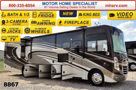 /WI 2/9/15 &lt;a href=&quot;http://www.mhsrv.com/thor-motor-coach/&quot;&gt;&lt;img src=&quot;http://www.mhsrv.com/images/sold-thor.jpg&quot; width=&quot;383&quot; height=&quot;141&quot; border=&quot;0&quot;/&gt;&lt;/a&gt;
Receive a $2,000 VISA Gift Card with purchase from Motor Home Specialist. Offer ends Feb. 28th, 2015.  &lt;object width=&quot;400&quot; height=&quot;300&quot;&gt;&lt;param name=&quot;movie&quot; value=&quot;//www.youtube.com/v/bN591K_alkM?hl=en_US&amp;amp;version=3&quot;&gt;&lt;/param&gt;&lt;param name=&quot;allowFullScreen&quot; value=&quot;true&quot;&gt;&lt;/param&gt;&lt;param name=&quot;allowscriptaccess&quot; value=&quot;always&quot;&gt;&lt;/param&gt;&lt;embed src=&quot;//www.youtube.com/v/bN591K_alkM?hl=en_US&amp;amp;version=3&quot; type=&quot;application/x-shockwave-flash&quot; width=&quot;400&quot; height=&quot;300&quot; allowscriptaccess=&quot;always&quot; allowfullscreen=&quot;true&quot;&gt;&lt;/embed&gt;&lt;/object&gt;  MSRP $166,989. The new 2015 Thor Motor Coach Challenger 37LX bath &amp; 1/2 features frameless windows, Flexsteel driver and passenger&#39;s chairs, detachable shore cord, 100 gallon fresh water tank, exterior speakers, LED lighting, beautiful decor, Whirlpool microwave, residential refrigerator, 1800 Watt inverter and a bedroom TV. This luxury RV measures approximately 38 feet 1 inch in length and features (2) slide-out rooms including a driver&#39;s side full wall slide, booth dinette, fireplace and a 40&quot; LCD TV with sound bar! Optional equipment includes the Chocolate Silk full body paint exterior, frameless dual pane windows, electric overhead Hide-Away Bunk and a 3-burner range with oven. The 2015 Thor Motor Coach Challenger also features one of the most impressive lists of standard equipment in the RV industry including a Ford Triton V-10 engine, 5-speed automatic transmission, 22-Series ford chassis with aluminum wheels, fully automatic hydraulic leveling system, electric patio awning with LED lighting, side hinged baggage doors, exterior entertainment package, iPod docking station, DVD, LCD TVs, day/night shades, solid surface kitchen counter, dual roof A/C units, 5500 Onan generator, gas/electric water heater, heated and enclosed holding tanks and much more. For additional coach information, brochure, window sticker, videos, photos, reviews &amp; testimonials please visit Motor Home Specialist at MHSRV .com or call 800-335-6054. At MHS we DO NOT charge any prep or orientation fees like you will find at other dealerships. All sale prices include a 200 point inspection, interior &amp; exterior wash &amp; detail of vehicle, a thorough coach orientation with an MHS technician, an RV Starter&#39;s kit, a nights stay in our delivery park featuring landscaped and covered pads with full hook-ups and much more. WHY PAY MORE?... WHY SETTLE FOR LESS? &lt;object width=&quot;400&quot; height=&quot;300&quot;&gt;&lt;param name=&quot;movie&quot; value=&quot;//www.youtube.com/v/VZXdH99Xe00?hl=en_US&amp;amp;version=3&quot;&gt;&lt;/param&gt;&lt;param name=&quot;allowFullScreen&quot; value=&quot;true&quot;&gt;&lt;/param&gt;&lt;param name=&quot;allowscriptaccess&quot; value=&quot;always&quot;&gt;&lt;/param&gt;&lt;embed src=&quot;//www.youtube.com/v/VZXdH99Xe00?hl=en_US&amp;amp;version=3&quot; type=&quot;application/x-shockwave-flash&quot; width=&quot;400&quot; height=&quot;300&quot; allowscriptaccess=&quot;always&quot; allowfullscreen=&quot;true&quot;&gt;&lt;/embed&gt;&lt;/object&gt;