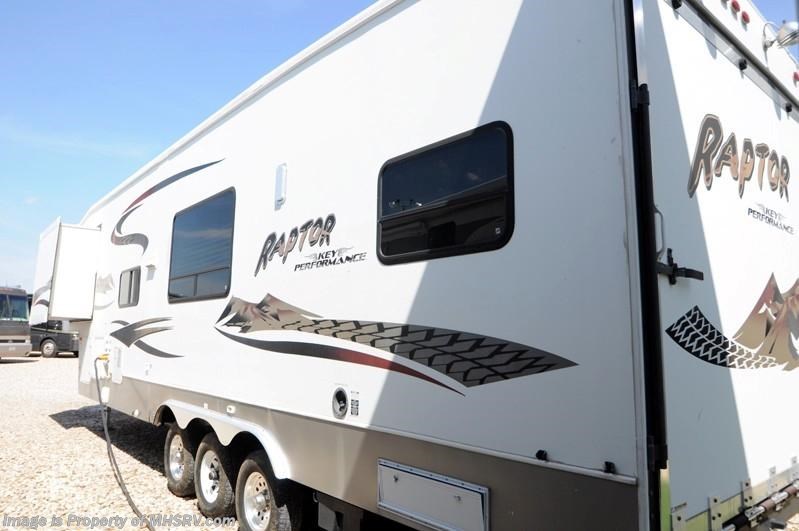 2006 Keystone Raptor Upgrades 2006 Keystone Raptor 3310 Toy Hauler W/Slide & Gen