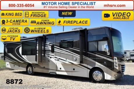 &lt;a href=&quot;http://www.mhsrv.com/thor-motor-coach/&quot;&gt;&lt;img src=&quot;http://www.mhsrv.com/images/sold-thor.jpg&quot; width=&quot;383&quot; height=&quot;141&quot; border=&quot;0&quot;/&gt;&lt;/a&gt;   Receive a $2,000 VISA Gift Card with purchase from Motor Home Specialist. Offer ends Feb. 28th, 2015. &lt;object width=&quot;400&quot; height=&quot;300&quot;&gt;&lt;param name=&quot;movie&quot; value=&quot;//www.youtube.com/v/bN591K_alkM?hl=en_US&amp;amp;version=3&quot;&gt;&lt;/param&gt;&lt;param name=&quot;allowFullScreen&quot; value=&quot;true&quot;&gt;&lt;/param&gt;&lt;param name=&quot;allowscriptaccess&quot; value=&quot;always&quot;&gt;&lt;/param&gt;&lt;embed src=&quot;//www.youtube.com/v/bN591K_alkM?hl=en_US&amp;amp;version=3&quot; type=&quot;application/x-shockwave-flash&quot; width=&quot;400&quot; height=&quot;300&quot; allowscriptaccess=&quot;always&quot; allowfullscreen=&quot;true&quot;&gt;&lt;/embed&gt;&lt;/object&gt;   MSRP $171,489. The new 2015 Thor Motor Coach Challenger features frameless windows, Flexsteel driver and passenger&#39;s chairs, detachable shore cord, 100 gallon fresh water tank, exterior speakers, LED lighting, beautiful decor, Whirlpool microwave, residential refrigerator, 1800 Watt inverter and a bedroom TV. This luxury RV measures approximately 38 feet 1 inch in length and features (3) slide-out rooms, free standing dinette, sofa with air bed, fireplace and a 40&quot; LCD TV with sound bar! Optional equipment includes the Chocolate Silk full body paint exterior, frameless dual pane windows, electric overhead Hide-Away Bunk and a 3-burner range with oven. The 2015 Thor Motor Coach Challenger also features one of the most impressive lists of standard equipment in the RV industry including a Ford Triton V-10 engine, 5-speed automatic transmission, 22-Series ford chassis with aluminum wheels, fully automatic hydraulic leveling system, electric patio awning with LED lighting, side hinged baggage doors, exterior entertainment package, iPod docking station, DVD, LCD TVs, day/night shades, solid surface kitchen counter, dual roof A/C units, 5500 Onan generator, gas/electric water heater, heated and enclosed holding tanks and much more. For additional coach information, brochure, window sticker, videos, photos, reviews &amp; testimonials please visit Motor Home Specialist at MHSRV .com or call 800-335-6054. At MHS we DO NOT charge any prep or orientation fees like you will find at other dealerships. All sale prices include a 200 point inspection, interior &amp; exterior wash &amp; detail of vehicle, a thorough coach orientation with an MHS technician, an RV Starter&#39;s kit, a nights stay in our delivery park featuring landscaped and covered pads with full hook-ups and much more. WHY PAY MORE?... WHY SETTLE FOR LESS? &lt;object width=&quot;400&quot; height=&quot;300&quot;&gt;&lt;param name=&quot;movie&quot; value=&quot;//www.youtube.com/v/VZXdH99Xe00?hl=en_US&amp;amp;version=3&quot;&gt;&lt;/param&gt;&lt;param name=&quot;allowFullScreen&quot; value=&quot;true&quot;&gt;&lt;/param&gt;&lt;param name=&quot;allowscriptaccess&quot; value=&quot;always&quot;&gt;&lt;/param&gt;&lt;embed src=&quot;//www.youtube.com/v/VZXdH99Xe00?hl=en_US&amp;amp;version=3&quot; type=&quot;application/x-shockwave-flash&quot; width=&quot;400&quot; height=&quot;300&quot; allowscriptaccess=&quot;always&quot; allowfullscreen=&quot;true&quot;&gt;&lt;/embed&gt;&lt;/object&gt;