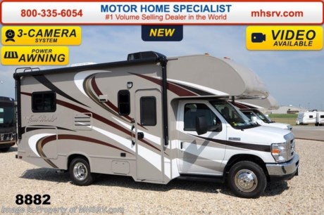 &lt;a href=&quot;http://www.mhsrv.com/thor-motor-coach/&quot;&gt;&lt;img src=&quot;http://www.mhsrv.com/images/sold-thor.jpg&quot; width=&quot;383&quot; height=&quot;141&quot; border=&quot;0&quot;/&gt;&lt;/a&gt;  #1 Volume Selling Motor Home Dealer in the World. MSRP $82,528. New 2015 Thor Motor Coach Four Winds Class C RV. Model 22E with Ford E-350 chassis &amp; Ford Triton V-10 engine. This unit measures approximately 23 feet 11 inches in length. Optional equipment includes the amazing HD-Max exterior, cabover entertainment center with TV/DVD player &amp; soundbar, convection microwave, leatherette U-shaped dinette, child safety tether, exterior shower, heated holding tanks, second auxiliary battery, wheel liners, valve stem extenders, keyless entry, spare tire, back-up monitor, heated remote exterior mirrors with integrated side view cameras, leatherette driver &amp; passenger chairs, cockpit carpet mat and wood dash appliqu&#233;. The Four Winds Class C RV has an incredible list of standard features for 2015 including Mega exterior storage, power windows and locks, gas/electric water heater, large TV on a swivel in the over head cab (N/A with cab over entertainment center), auto transfer switch, power patio awning with integrated LED lighting, double door refrigerator, skylight, 4000 Onan Micro Quiet generator, slick fiberglass exterior, full extension drawer glides, roof ladder, bedspread &amp; pillow shams, power vent and much more. FOR ADDITIONAL INFORMATION, PHOTOS &amp; VIDEOS Please visit Motor Home Specialist at  MHSRV .com or Call 800-335-6054. At Motor Home Specialist we DO NOT charge any prep or orientation fees like you will find at other dealerships. All sale prices include a 200 point inspection, interior &amp; exterior wash &amp; detail of vehicle, a thorough coach orientation with an MHS technician, an RV Starter&#39;s kit, a nights stay in our delivery park featuring landscaped and covered pads with full hook-ups and much more! Read From Thousands of Testimonials at MHSRV .com and See What They Had to Say About Their Experience at Motor Home Specialist. WHY PAY MORE?...... WHY SETTLE FOR LESS? 