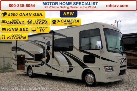 /TX 11/24/14 &lt;a href=&quot;http://www.mhsrv.com/thor-motor-coach/&quot;&gt;&lt;img src=&quot;http://www.mhsrv.com/images/sold-thor.jpg&quot; width=&quot;383&quot; height=&quot;141&quot; border=&quot;0&quot;/&gt;&lt;/a&gt;
Receive a $1,000 VISA Gift Card with purchase from Motor Home Specialist while supplies last.  &lt;object width=&quot;400&quot; height=&quot;300&quot;&gt;&lt;param name=&quot;movie&quot; value=&quot;//www.youtube.com/v/kmlpm26tPJA?hl=en_US&amp;amp;version=3&quot;&gt;&lt;/param&gt;&lt;param name=&quot;allowFullScreen&quot; value=&quot;true&quot;&gt;&lt;/param&gt;&lt;param name=&quot;allowscriptaccess&quot; value=&quot;always&quot;&gt;&lt;/param&gt;&lt;embed src=&quot;//www.youtube.com/v/kmlpm26tPJA?hl=en_US&amp;amp;version=3&quot; type=&quot;application/x-shockwave-flash&quot; width=&quot;400&quot; height=&quot;300&quot; allowscriptaccess=&quot;always&quot; allowfullscreen=&quot;true&quot;&gt;&lt;/embed&gt;&lt;/object&gt;     #1 Volume Selling Motor Home Dealer in the World. Call 800-335-6054 or visit MHSRV .com for our Upfront &amp; Everyday Low Sale Prices!  MSRP $129,619. New 2015 Thor Motor Coach Windsport: 32N Model. This Class A RV measures approximately 33 feet in length &amp; features a drivers side full wall slide, booth dinette, sofa with Hide-A-Bed sofa, king size bed &amp; Mega-Storage. Optional equipment includes the HD-Max exterior, LCD TV in bedroom with DVD player, exterior entertainment center, solid surface kitchen countertop, power roof vent, valve stem extenders, holding tanks with heat pads, drop down electric overhead bunk, as well as an exterior kitchen including refrigerator, sink, portable grill and inverter. The all new Thor Motor Coach Windsport RV also features a Ford chassis with Triton V-10 Ford engine, automatic hydraulic leveling jacks, 5.5KW Onan generator, second auxiliary battery, large LCD TV, tinted one piece windshield, frameless windows, power patio awning with integrated LED lighting, two roof A/C units, night shades, kitchen backsplash, refrigerator, microwave, oven and much more. For additional coach information, brochure, window sticker, videos, photos, Windsport customer reviews &amp; testimonials please visit Motor Home Specialist at MHSRV .com or call 800-335-6054. At MHS we DO NOT charge any prep or orientation fees like you will find at other dealerships. All sale prices include a 200 point inspection, interior &amp; exterior wash &amp; detail of vehicle, a thorough coach orientation with an MHS technician, an RV Starter&#39;s kit, a nights stay in our delivery park featuring landscaped and covered pads with full hook-ups and much more. WHY PAY MORE?... WHY SETTLE FOR LESS? &lt;object width=&quot;400&quot; height=&quot;300&quot;&gt;&lt;param name=&quot;movie&quot; value=&quot;//www.youtube.com/v/VZXdH99Xe00?hl=en_US&amp;amp;version=3&quot;&gt;&lt;/param&gt;&lt;param name=&quot;allowFullScreen&quot; value=&quot;true&quot;&gt;&lt;/param&gt;&lt;param name=&quot;allowscriptaccess&quot; value=&quot;always&quot;&gt;&lt;/param&gt;&lt;embed src=&quot;//www.youtube.com/v/VZXdH99Xe00?hl=en_US&amp;amp;version=3&quot; type=&quot;application/x-shockwave-flash&quot; width=&quot;400&quot; height=&quot;300&quot; allowscriptaccess=&quot;always&quot; allowfullscreen=&quot;true&quot;&gt;&lt;/embed&gt;&lt;/object&gt; 