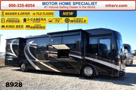 /CO 9-1-15 &lt;a href=&quot;http://www.mhsrv.com/thor-motor-coach/&quot;&gt;&lt;img src=&quot;http://www.mhsrv.com/images/sold-thor.jpg&quot; width=&quot;383&quot; height=&quot;141&quot; border=&quot;0&quot;/&gt;&lt;/a&gt;
World&#39;s RV Show Sale Priced Now Through Sept 12, 2015. Call 800-335-6054 for Details. Family Owned &amp; Operated and the #1 Volume Selling Motor Home Dealer in the World as well as the #1 Thor Motor Coach Dealer in the World. &lt;object width=&quot;400&quot; height=&quot;300&quot;&gt;&lt;param name=&quot;movie&quot; value=&quot;//www.youtube.com/v/Pkz6nTY9Br4?version=3&amp;amp;hl=en_US&quot;&gt;&lt;/param&gt;&lt;param name=&quot;allowFullScreen&quot; value=&quot;true&quot;&gt;&lt;/param&gt;&lt;param name=&quot;allowscriptaccess&quot; value=&quot;always&quot;&gt;&lt;/param&gt;&lt;embed src=&quot;//www.youtube.com/v/Pkz6nTY9Br4?version=3&amp;amp;hl=en_US&quot; type=&quot;application/x-shockwave-flash&quot; width=&quot;400&quot; height=&quot;300&quot; allowscriptaccess=&quot;always&quot; allowfullscreen=&quot;true&quot;&gt;&lt;/embed&gt;&lt;/object&gt; MSRP $370,659. New 2015 Thor Motor Coach Tuscany with 4 slides: Model 40KQ. This luxury diesel motor home measures approximately 41 feet 2 inches in length and is highlighted by a sofa ensemble, 60 inch LCD TV, king bed, diesel fired Aqua Hot, stackable washer/dryer, residential refrigerator, dishwasher drawer, exterior entertainment center, 450 HP Cummins diesel engine, Freightliner chassis with IFS (Independent Front Suspension), Allison 6-speed automatic transmission, high polished aluminum wheels, dual fuel fills, full length stainless stone guard, fully automatic (4) point leveling system &amp; much more. Options include beautiful full body paint exterior, Winegard Trav&#39;ler HD Satellite and a large over head LCD TV. New features for the 2015 Tuscany include a 10KW generator, (3) 15K BTU low-profile roof A/C&#39;s with heat pumps, LED lights on the patio and door awnings, new designer wainscoting wallboard features, Uniguard metal wraps on all slide toppers and MUCH more. For additional coach information, brochures, window sticker, videos, photos, Tuscany reviews &amp; testimonials as well as additional information about Motor Home Specialist and our manufacturers please visit us at MHSRV .com or call 800-335-6054. At Motor Home Specialist we DO NOT charge any prep or orientation fees like you will find at other dealerships. All sale prices include a 200 point inspection, interior &amp; exterior wash &amp; detail of vehicle, a thorough coach orientation with an MHS technician, an RV Starter&#39;s kit, a nights stay in our delivery park featuring landscaped and covered pads with full hook-ups and much more. WHY PAY MORE?... WHY SETTLE FOR LESS?