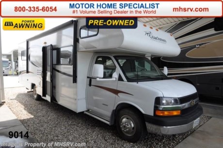 /OK 7/1/14 &lt;a href=&quot;http://www.mhsrv.com/coachmen-rv/&quot;&gt;&lt;img src=&quot;http://www.mhsrv.com/images/sold-coachmen.jpg&quot; width=&quot;383&quot; height=&quot;141&quot; border=&quot;0&quot;/&gt;&lt;/a&gt; Used Coachmen RV for Sale- 2012 Coachmen Freelander (28QB) is approximately 31 feet in length with 18,959 miles, a 6.0L Chevrolet engine, Chevy chassis,  generator with only 55 hours, power patio awning, gas water heater, pass through storage, wheel simulators,  roof ladder, 5Klb. hitch, cab over bunk, booth dinette converts to sleeper, night shades, microwave, 3 burner range and refrigerator. For additional information and photos please visit Motor Home Specialist at www.MHSRV .com or call 800-335-6054.
