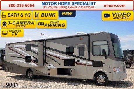 /TX 12/29 &lt;a href=&quot;http://www.mhsrv.com/coachmen-rv/&quot;&gt;&lt;img src=&quot;http://www.mhsrv.com/images/sold-coachmen.jpg&quot; width=&quot;383&quot; height=&quot;141&quot; border=&quot;0&quot;/&gt;&lt;/a&gt;
MHSRV is donating $1,000 to Cook Children&#39;s Hospital for every new RV sold in the month of December, 2014 helping surpass our 3rd annual goal total of over 1/2 million dollars! &lt;object width=&quot;400&quot; height=&quot;300&quot;&gt;&lt;param name=&quot;movie&quot; value=&quot;//www.youtube.com/v/Bka_R_kS_Hg?version=3&amp;amp;hl=en_US&quot;&gt;&lt;/param&gt;&lt;param name=&quot;allowFullScreen&quot; value=&quot;true&quot;&gt;&lt;/param&gt;&lt;param name=&quot;allowscriptaccess&quot; value=&quot;always&quot;&gt;&lt;/param&gt;&lt;embed src=&quot;//www.youtube.com/v/Bka_R_kS_Hg?version=3&amp;amp;hl=en_US&quot; type=&quot;application/x-shockwave-flash&quot; width=&quot;400&quot; height=&quot;300&quot; allowscriptaccess=&quot;always&quot; allowfullscreen=&quot;true&quot;&gt;&lt;/embed&gt;&lt;/object&gt; 
#1 Volume Selling Motor Home Dealer in the World. Call 800-335-6054 or visit MHSRV .com for our Upfront &amp; Everyday Low Sale Prices!  M.S.R.P $133,324 - New 2015 Coachmen Mirada Model 35BH is unique to the industry because it not only boast 2 Slide-out rooms, a 39 inch TV and residential refrigerator, but also hallway bunk beds and a bath &amp; 1/2! It measures approximately 36 feet 7 inches in length. Options include the beautiful upgraded Cognac Maple wood, 2nd Auxiliary Batteries, valve stem extensions, TV/DVD player for each bunk, DVD player in the bedroom, large double door refrigerator, frameless windows, side cameras, power heated mirrors, exterior entertainment center and Travel Easy Roadside Assistance. Standards include a 5.5KW generator, ball bearing drawer guides, reclining/swivel pilot seats, power windshield shade, pass-thru storage, power patio awning, automatic leveling jacks, back up camera, Corian kitchen counter top, ceramic tile backsplash, 32 inch bedroom TV and much more. For additional coach information, brochure, window sticker, videos, photos, Mirada customer reviews &amp; testimonials please visit Motor Home Specialist at MHSRV .com or call 800-335-6054. At MHS we DO NOT charge any prep or orientation fees like you will find at other dealerships. All sale prices include a 200 point inspection, interior &amp; exterior wash &amp; detail of vehicle, a thorough coach orientation with an MHS technician, an RV Starter&#39;s kit, a nights stay in our delivery park featuring landscaped and covered pads with full hook-ups and much more. WHY PAY MORE?... WHY SETTLE FOR LESS? 