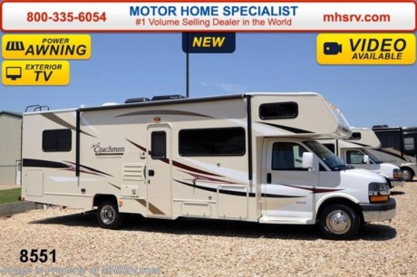 /TX 1/1/15 &lt;a href=&quot;http://www.mhsrv.com/coachmen-rv/&quot;&gt;&lt;img src=&quot;http://www.mhsrv.com/images/sold-coachmen.jpg&quot; width=&quot;383&quot; height=&quot;141&quot; border=&quot;0&quot;/&gt;&lt;/a&gt;
 Family Owned &amp; Operated and the #1 Volume Selling Motor Home Dealer in the World as well as the #1 Coachmen Dealer in the World. &lt;object width=&quot;400&quot; height=&quot;300&quot;&gt;&lt;param name=&quot;movie&quot; value=&quot;//www.youtube.com/v/Up9m210doqE?version=3&amp;amp;hl=en_US&quot;&gt;&lt;/param&gt;&lt;param name=&quot;allowFullScreen&quot; value=&quot;true&quot;&gt;&lt;/param&gt;&lt;param name=&quot;allowscriptaccess&quot; value=&quot;always&quot;&gt;&lt;/param&gt;&lt;embed src=&quot;//www.youtube.com/v/Up9m210doqE?version=3&amp;amp;hl=en_US&quot; type=&quot;application/x-shockwave-flash&quot; width=&quot;400&quot; height=&quot;300&quot; allowscriptaccess=&quot;always&quot; allowfullscreen=&quot;true&quot;&gt;&lt;/embed&gt;&lt;/object&gt;  MSRP $83,256. New 2015 Coachmen Freelander Model 28QB. This Class C RV measures approximately 30 feet 9 inches in length and features a tremendous amount of living &amp; storage area. This beautiful RV includes the Anniversary package featuring high gloss colored fiberglass sidewalls, fiberglass running boards, tinted windows, 3 burner range with oven, stainless steel wheel inserts, AM/FM stereo, rear ladder, Travel East Roadside Assistance, 50 gallon fresh water tank, 5,000 lb. hitch, glass shower door, Onan generator, 80 inch long bed, roller bearing drawer glides, Azdel Composite sidewall and Thermofoil countertops. Additional options include the all new Platinum wood color, exterior privacy windshield cover, air assisted suspension, spare tire, 15K BTU A/C with heat pump, exterior entertainment center and 24&quot; LCD TV w/DVD, as well as the Freelander Premier Package which including an electric awning, back-up camera, child safety net and ladder and heated holding tanks.  The Coachmen Freelander RV also features a Chevy 4500 series chassis, 6.0L Vortec V-8, 6-speed automatic transmission, 57 gallon fuel tank and more. For additional coach information, brochures, window sticker, videos, photos, Freelander reviews &amp; testimonials as well as additional information about Motor Home Specialist and our manufacturers please visit us at MHSRV .com or call 800-335-6054. At Motor Home Specialist we DO NOT charge any prep or orientation fees like you will find at other dealerships. All sale prices include a 200 point inspection, interior &amp; exterior wash &amp; detail of vehicle, a thorough coach orientation with an MHS technician, an RV Starter&#39;s kit, a nights stay in our delivery park featuring landscaped and covered pads with full hook-ups and much more. WHY PAY MORE?... WHY SETTLE FOR LESS?